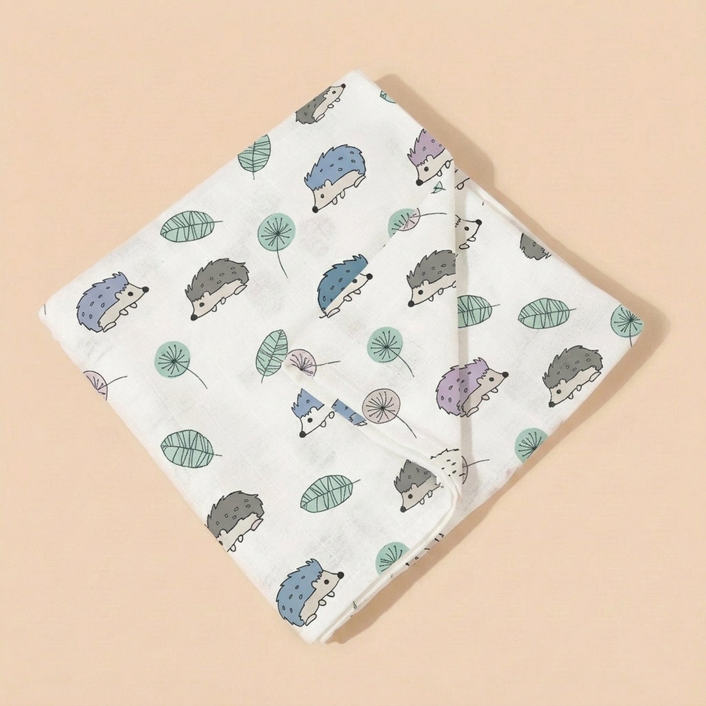 Muslin Cotton Baby Towel - Multi-use Newborn Swaddle & Bath Scarf - Soft Feeding Face Washcloth