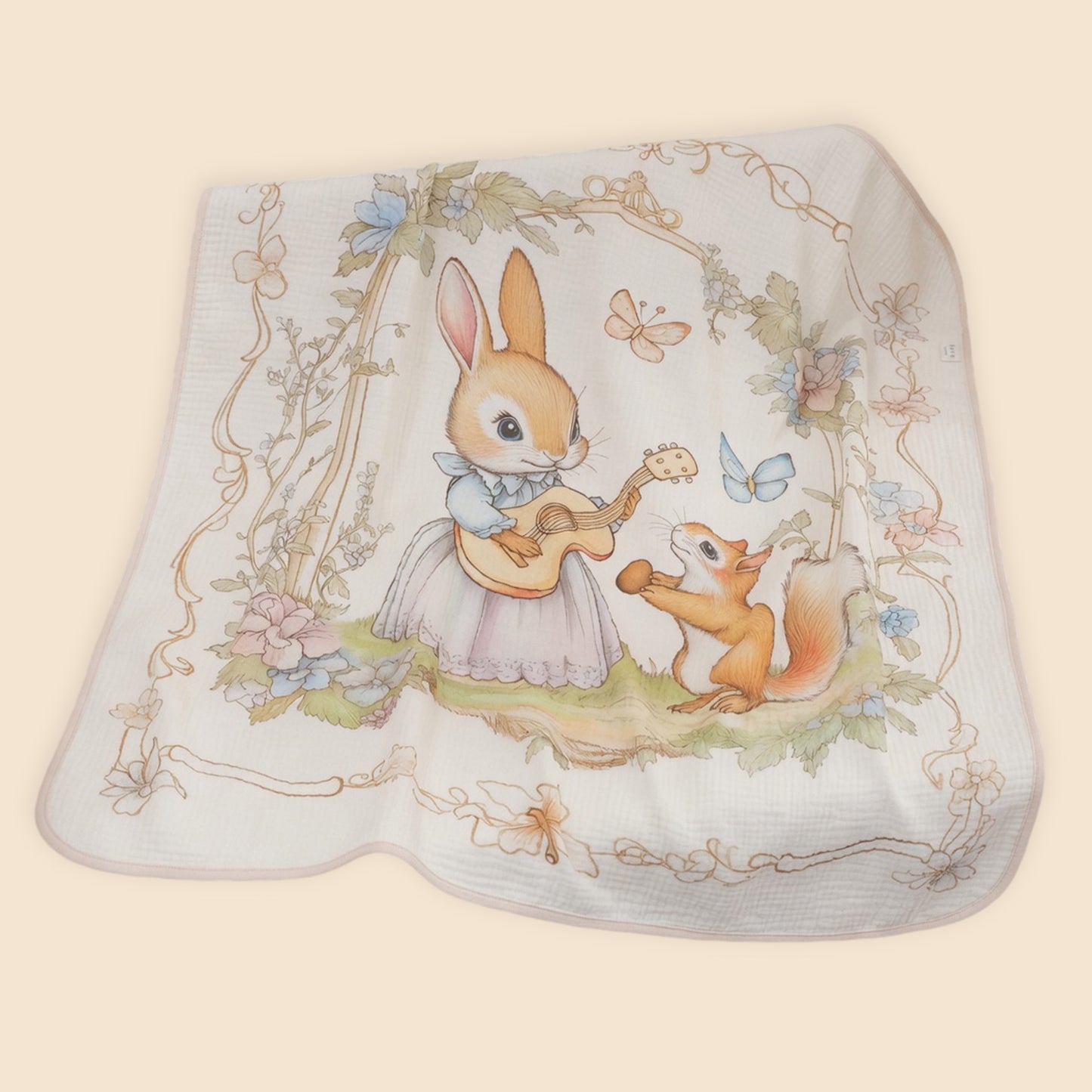 Pure Cotton Gauze Baby Blanket - Class A Soft Bath Towel - High Absorbency Swaddle for Infants & Toddlers