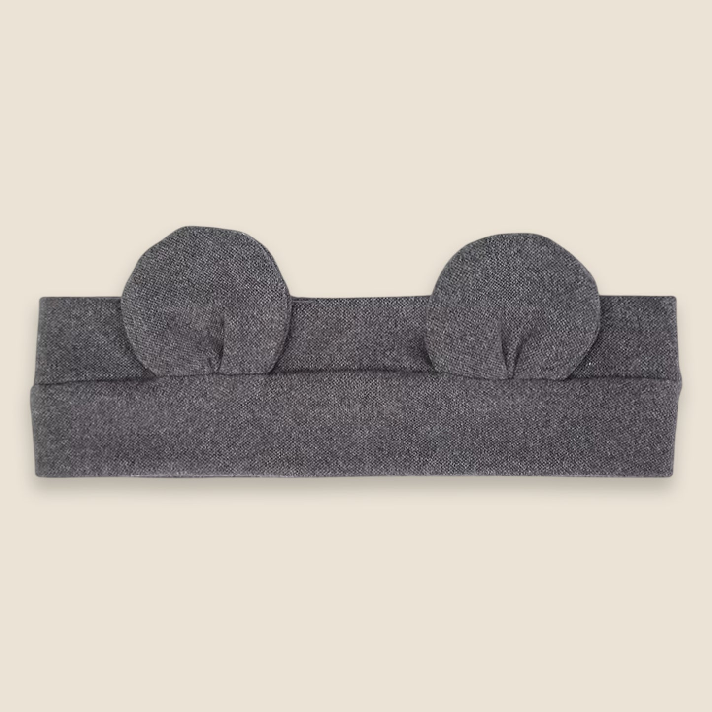 Cute Bear Ear Baby Headband - Soft Elastic Korean Turban - Newborn Infant Fall Winter Headwear for Boys & Girls