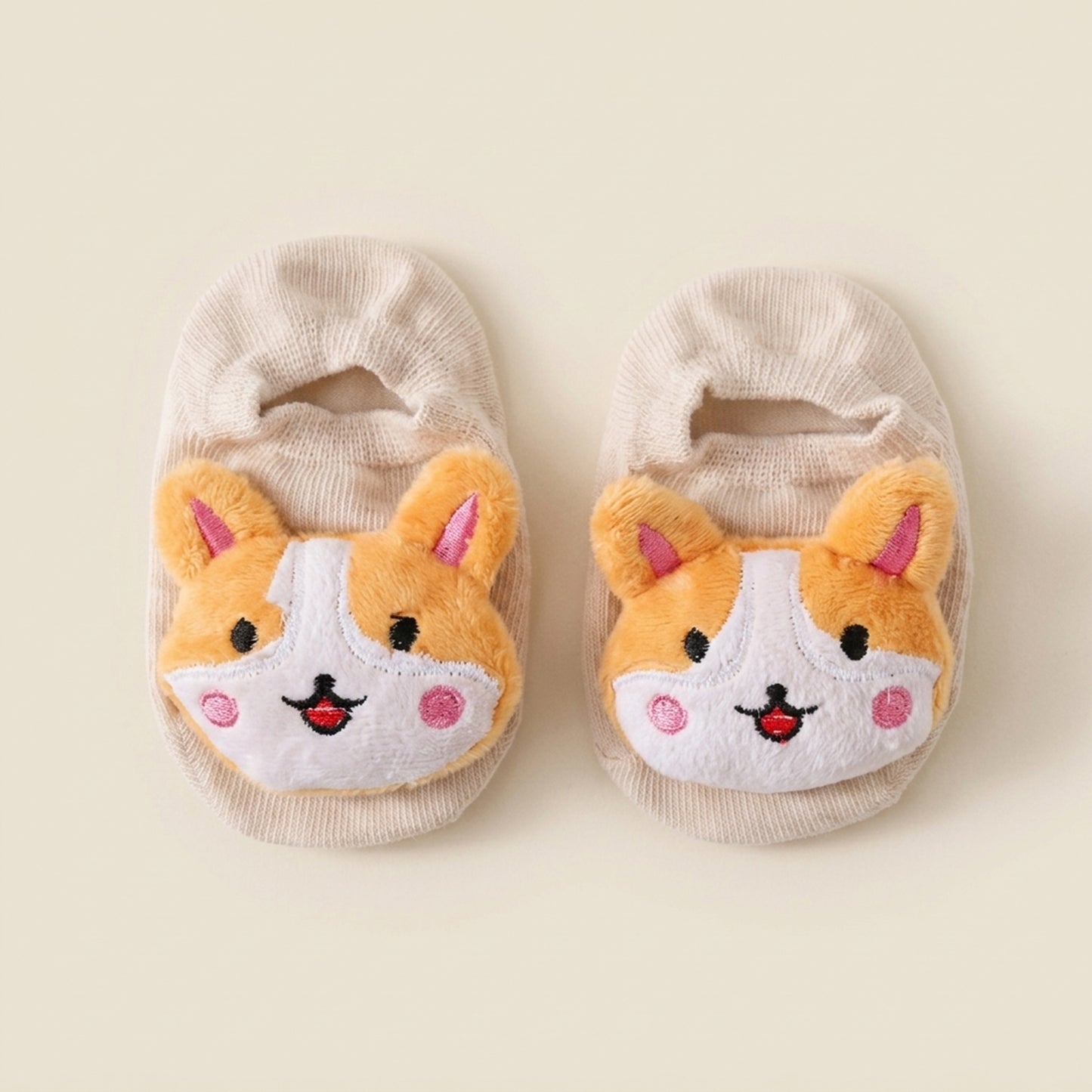 15-Color Cute Anti-Skid Floor Baby Socks - Non-Slip Animal Patterns for Newborns & Toddlers