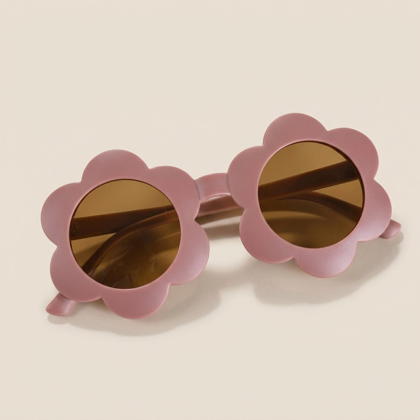 Flower Shape Baby Sunglasses - UV400 Protective Round Sun Glasses - Cute Outdoor Eyewear for Toddlers & Kids