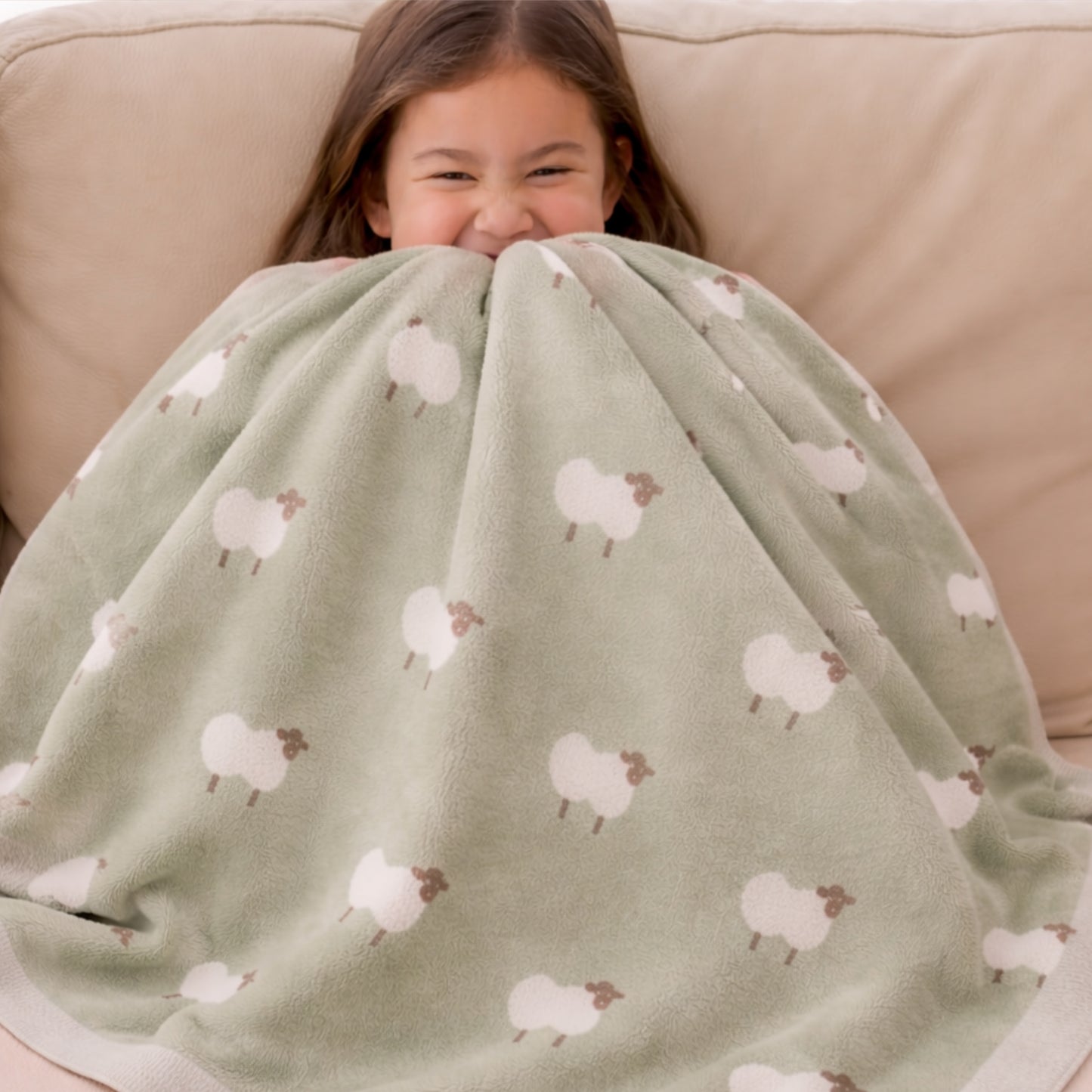 Knitted Baby Cotton Blanket - Pure Cotton Breathable Swaddle Wrap - Cozy Cuddle Quilt for Boys & Girls