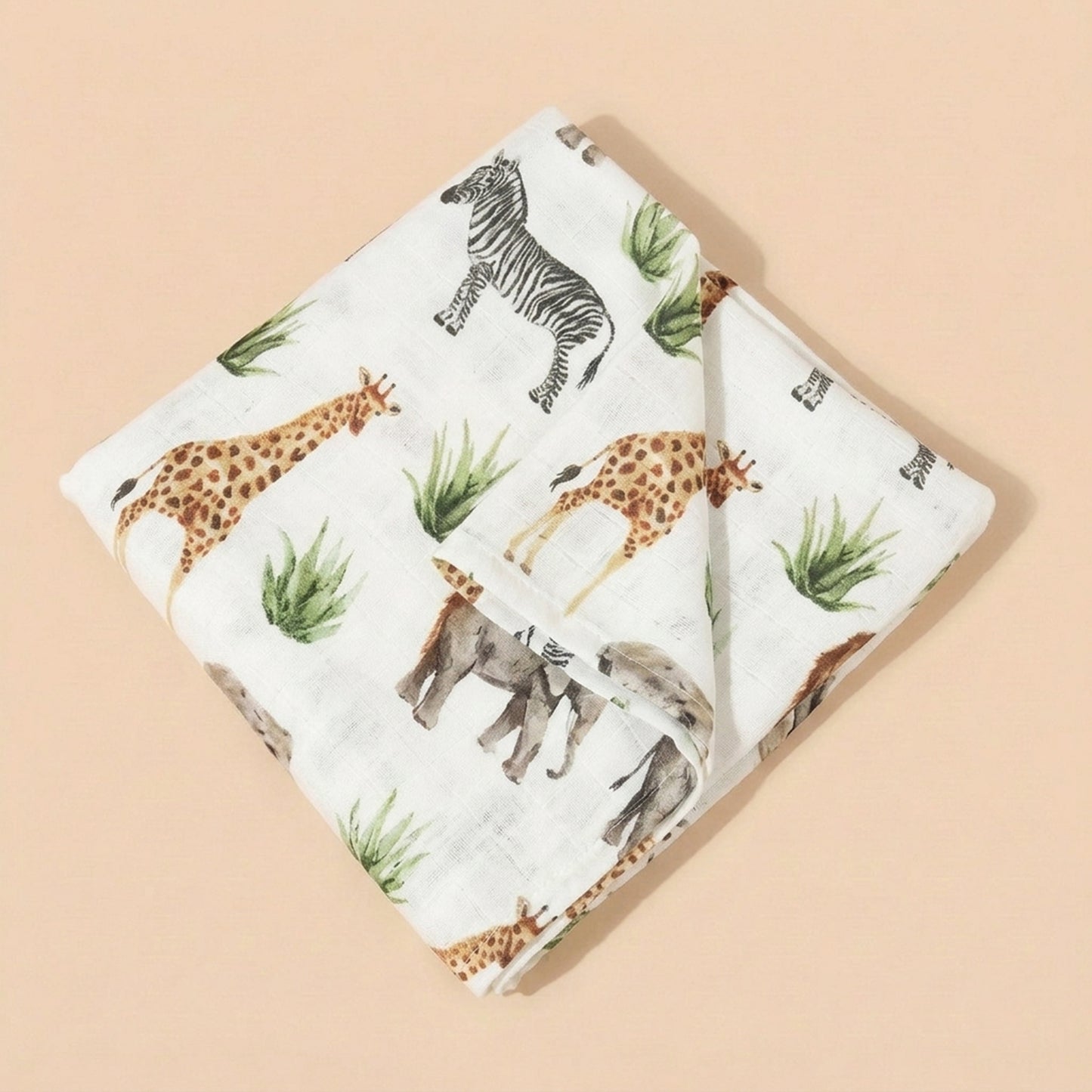 Muslin Cotton Baby Towel - Multi-use Newborn Swaddle & Bath Scarf - Soft Feeding Face Washcloth