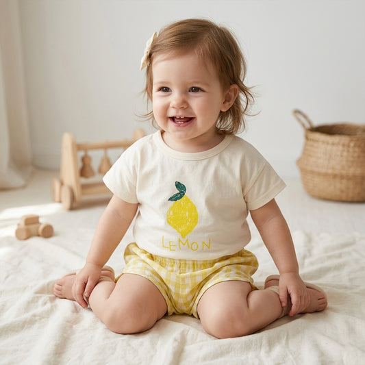Baby Cotton Summer Pajamas Set - Sleeveless Cartoon Nightwear - Casual Toddler Homewear for Boys & Girls