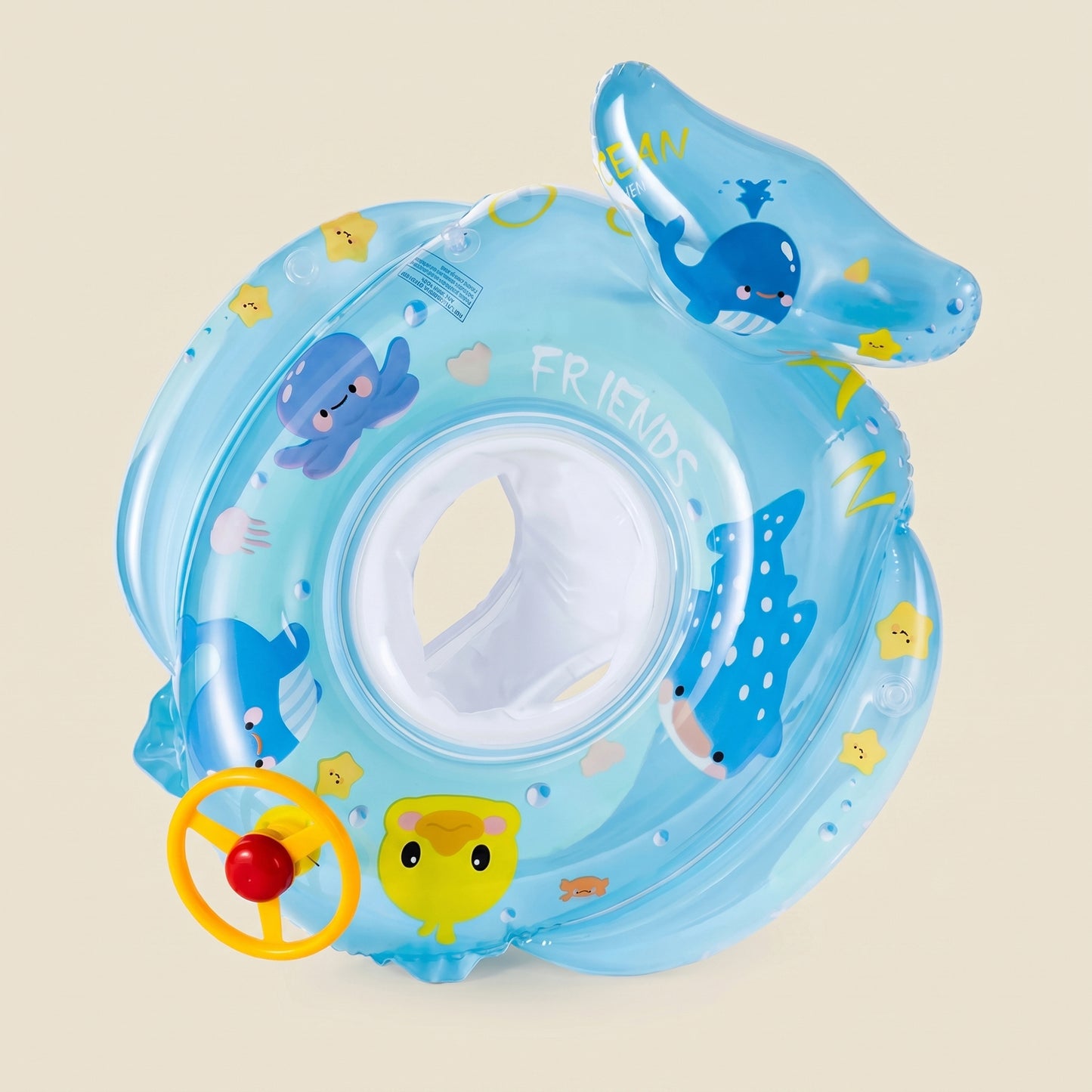 Essential Summer Pool Float with Seat - Perfect for Beach & Pool Parties - Secure Seat Pool Toy for Toddlers (1-3Y)