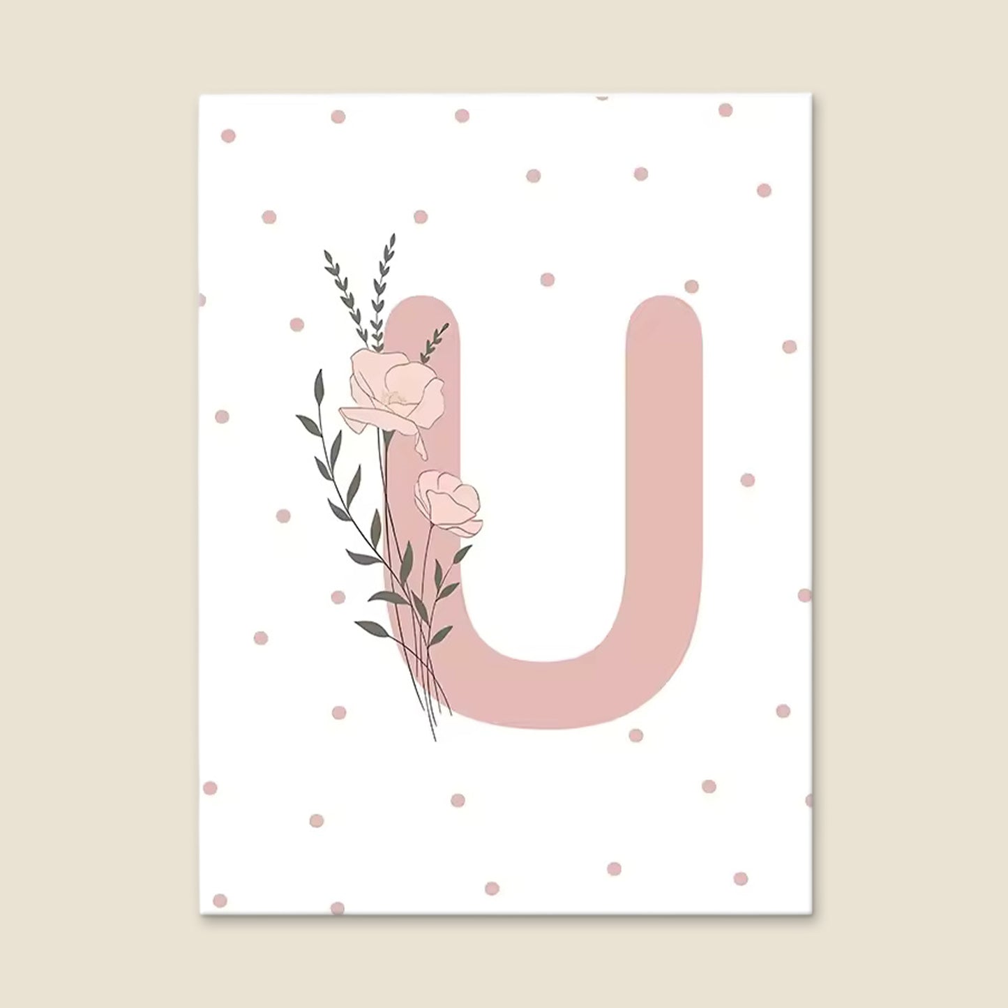 Pink Butterfly Wall Art Nursery Canvas Prints - Sun Rainbow Daisy Heart Posters - Kawaii Pictures for Kids Girl Room Decor