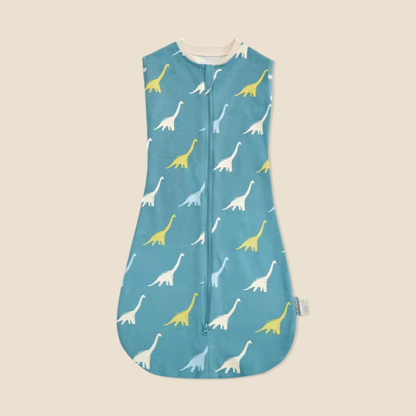 Ultra-Thin Summer Baby Sleeping Bag – Sleeveless 100% Soft Cotton Swaddle - 2-Way Zipper Newborn Sleep Sack