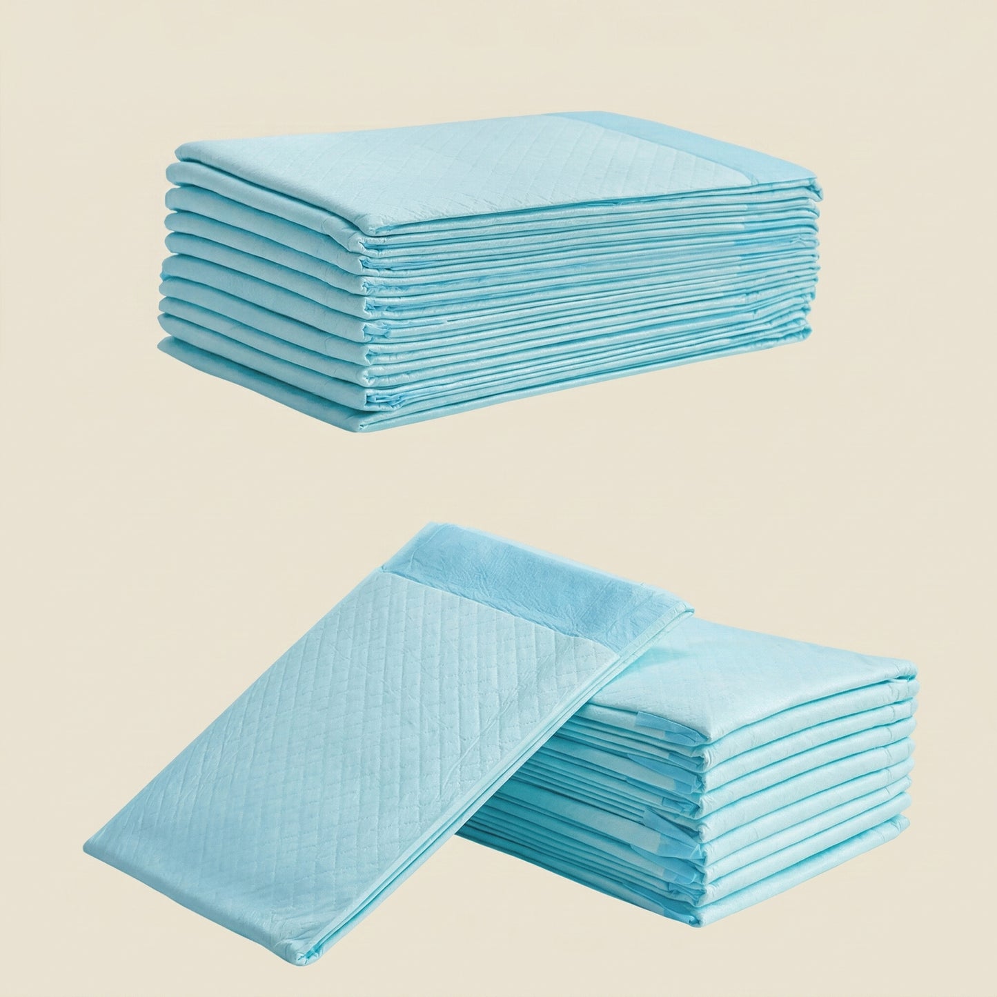 20Pcs Disposable Baby Changing Mat - Ultra-Absorbent Nursing Pad for Infants & Adults - Breathable Waterproof Bed Protector