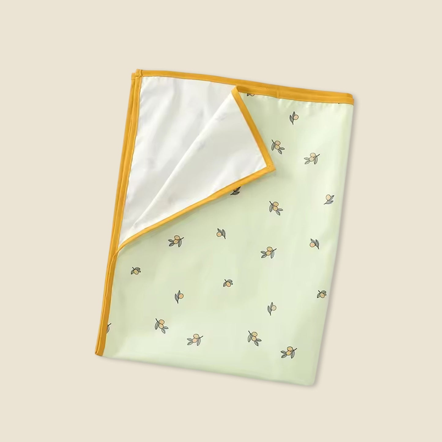 Portable Newborn Diaper Changing Sheet - Reusable Waterproof Mattress Cover - Foldable Travel Play Pad for Babies