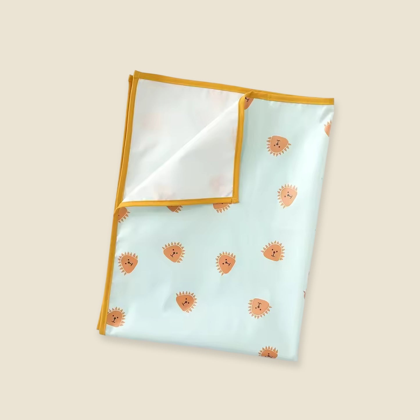 Portable Newborn Diaper Changing Sheet - Reusable Waterproof Mattress Cover - Foldable Travel Play Pad for Babies
