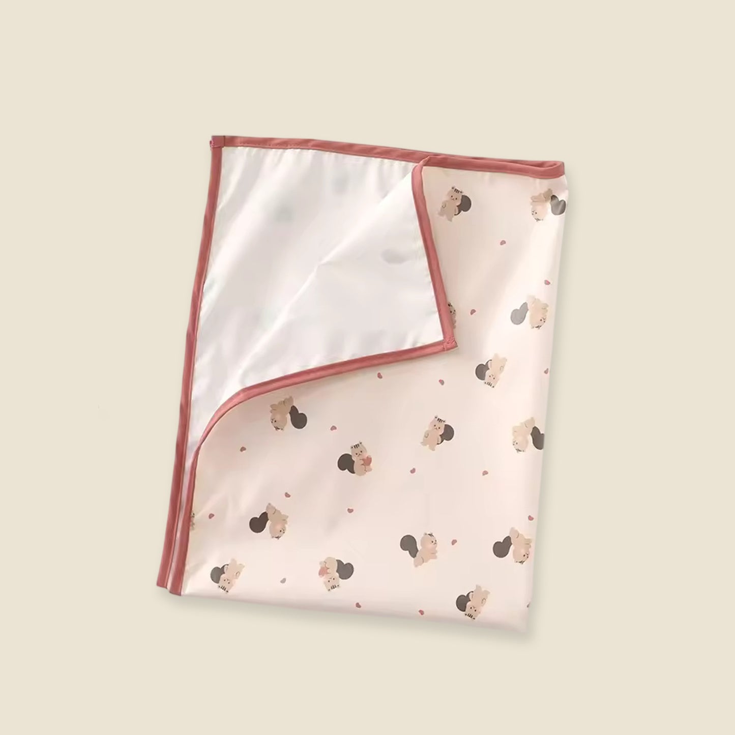 Portable Newborn Diaper Changing Sheet - Reusable Waterproof Mattress Cover - Foldable Travel Play Pad for Babies