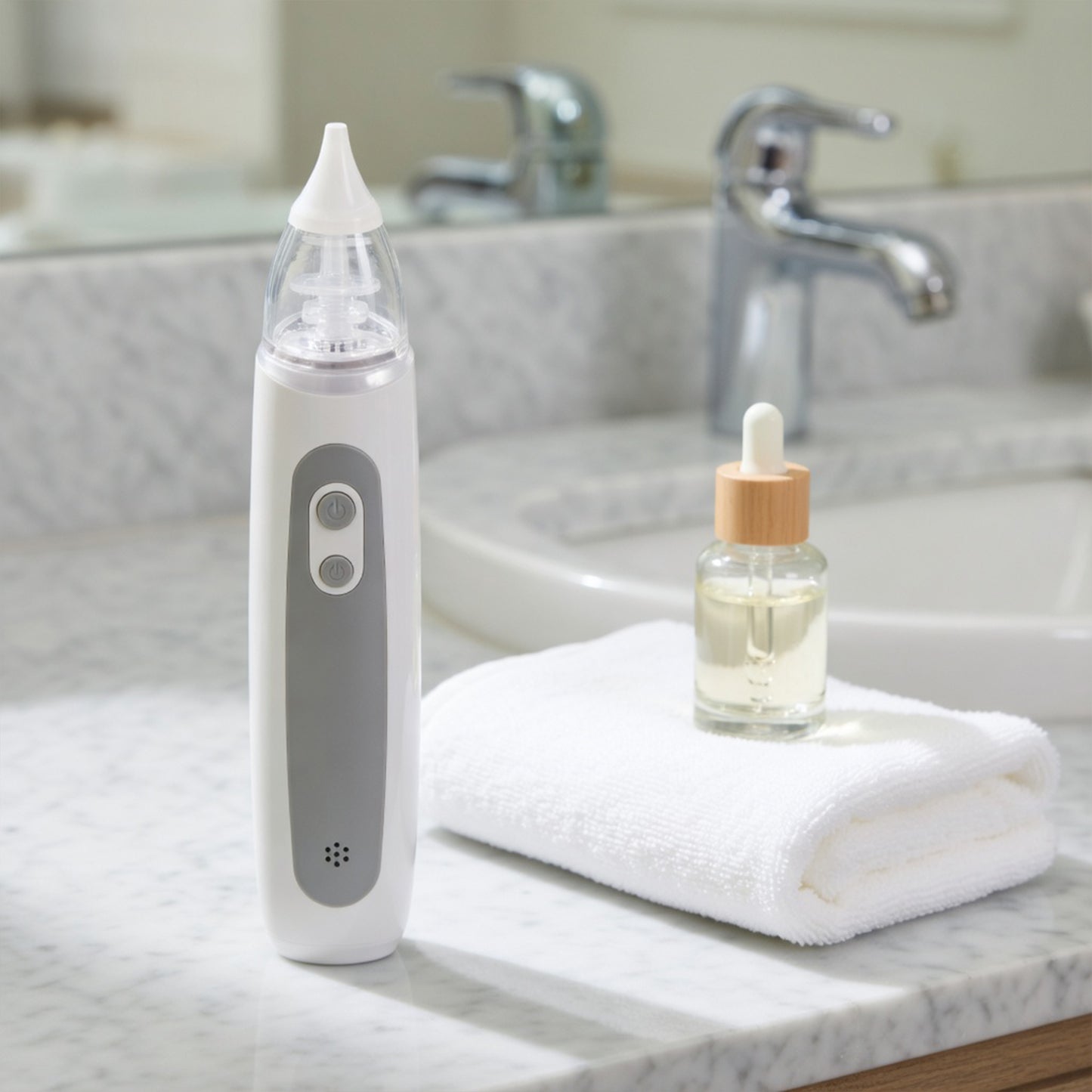 Smart Electric Baby Nasal Aspirator - New Pattern Charging Version - Gentle Suction Device to Prevent Nasal Congestion