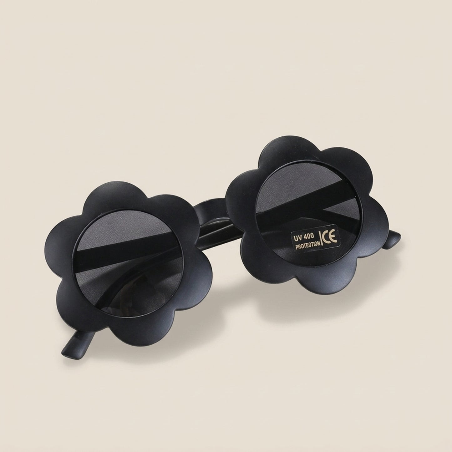 Flower Shape Baby Sunglasses - UV400 Protective Round Sun Glasses - Cute Outdoor Eyewear for Toddlers & Kids