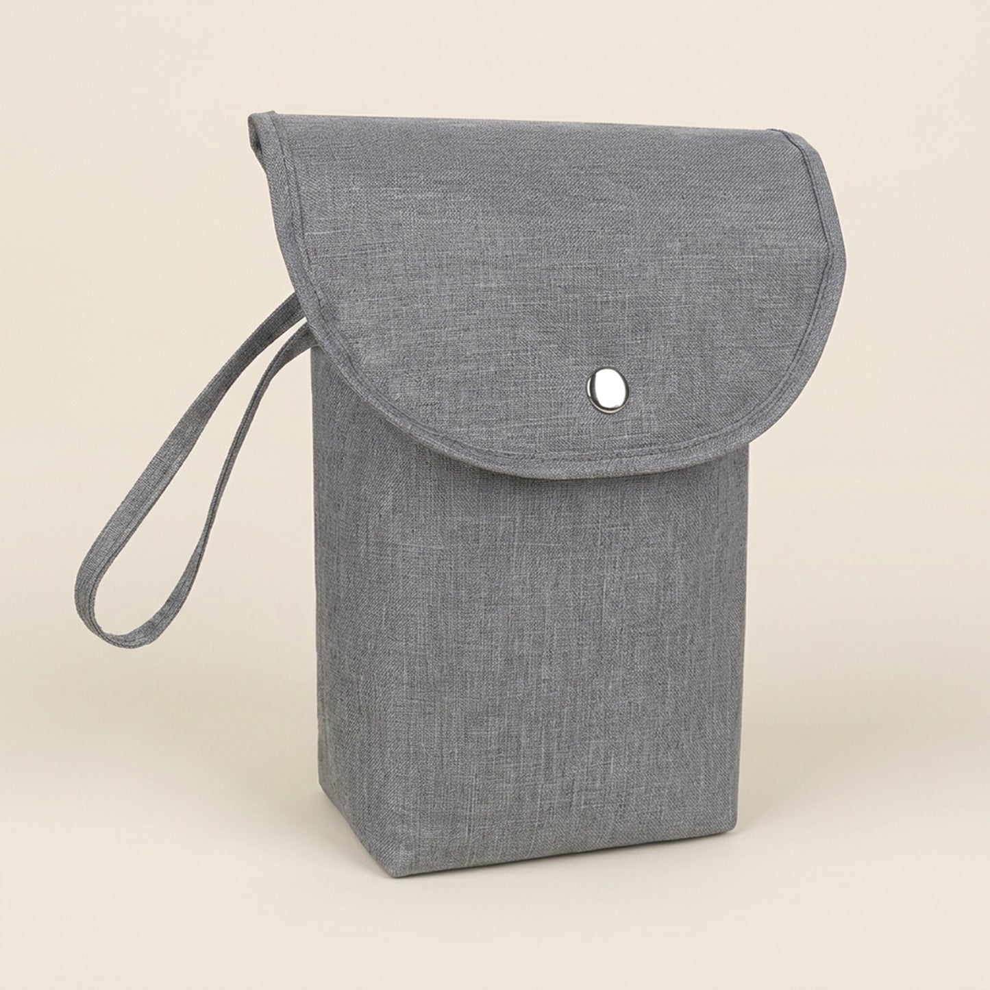 Travel Diaper Storage Pouch - Waterproof Wet Dry Organizer - Compact Nappy Tote & Stroller Carry Bag