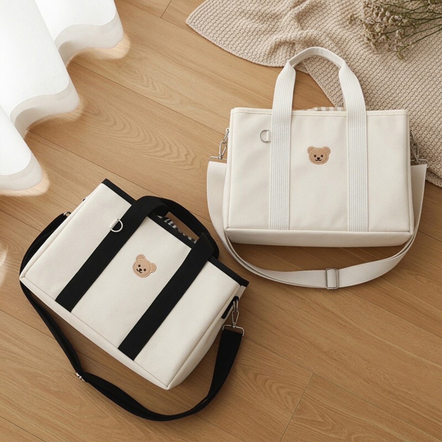 Mummy Handbag & Diaper Tote - Large Capacity Maternity Pack - Stroller-Friendly Nappy Bag for Newborn Essentials