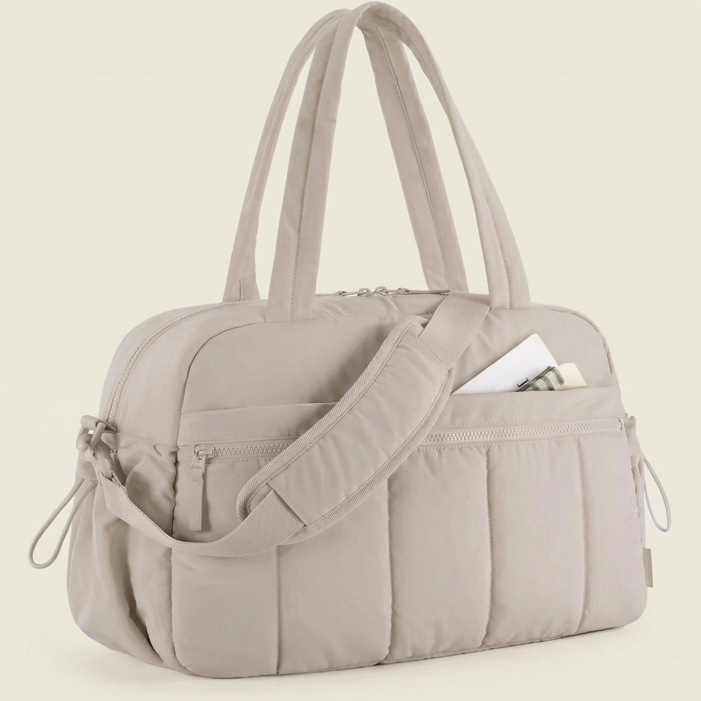 Waterproof Baby Diaper Travel Duffel Bag - Large Capacity Mom Bag - Multi-functional Maternity Tote & Airport Cabin Bag