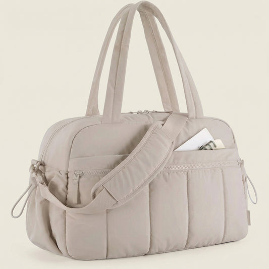 Waterproof Baby Diaper Travel Duffel Bag - Large Capacity Mom Bag - Multi-functional Maternity Tote & Airport Cabin Bag