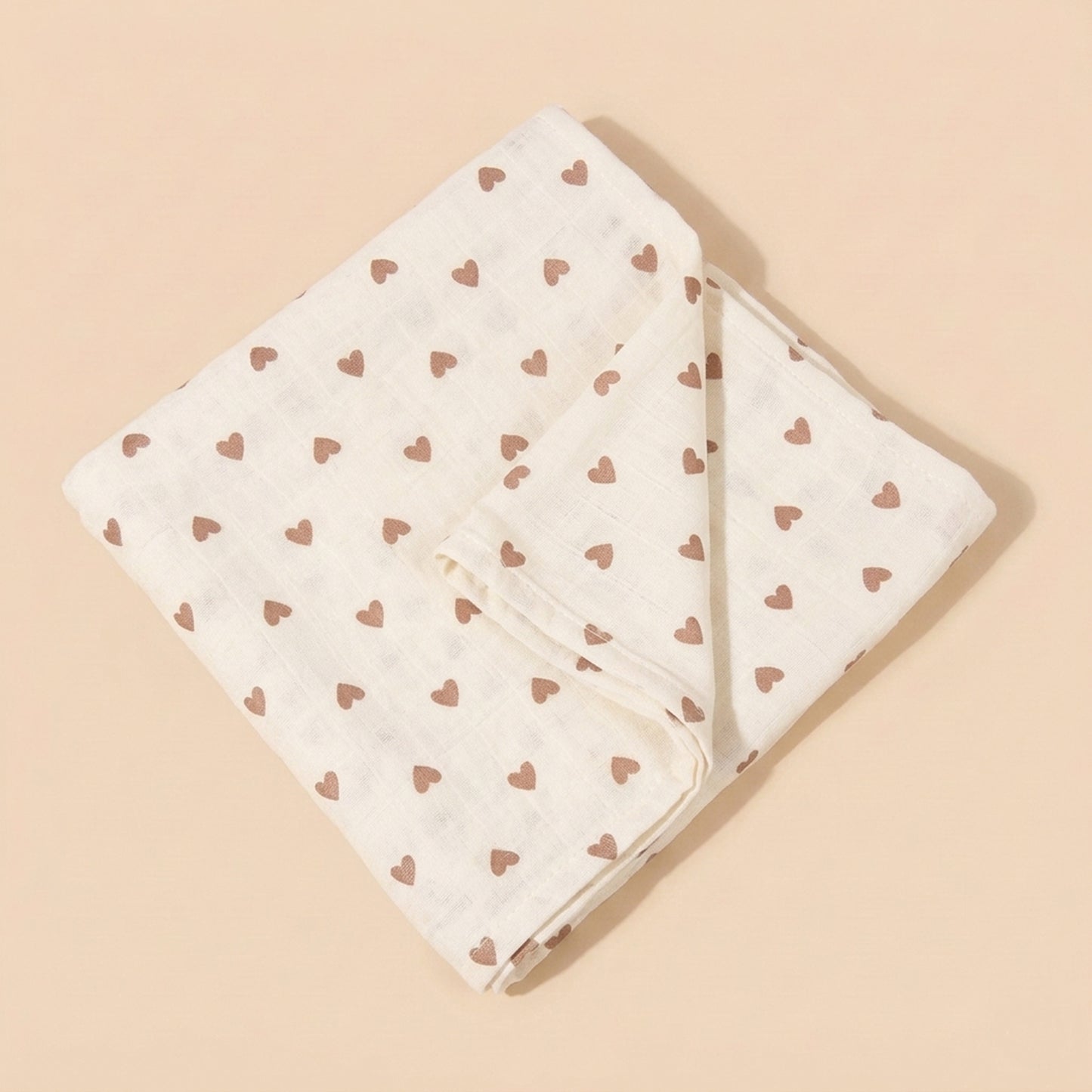 Breathable Muslin Receiving Blanket - Soft Pure Cotton Swaddle - Versatile Infant Bedding & Bath Towel Set