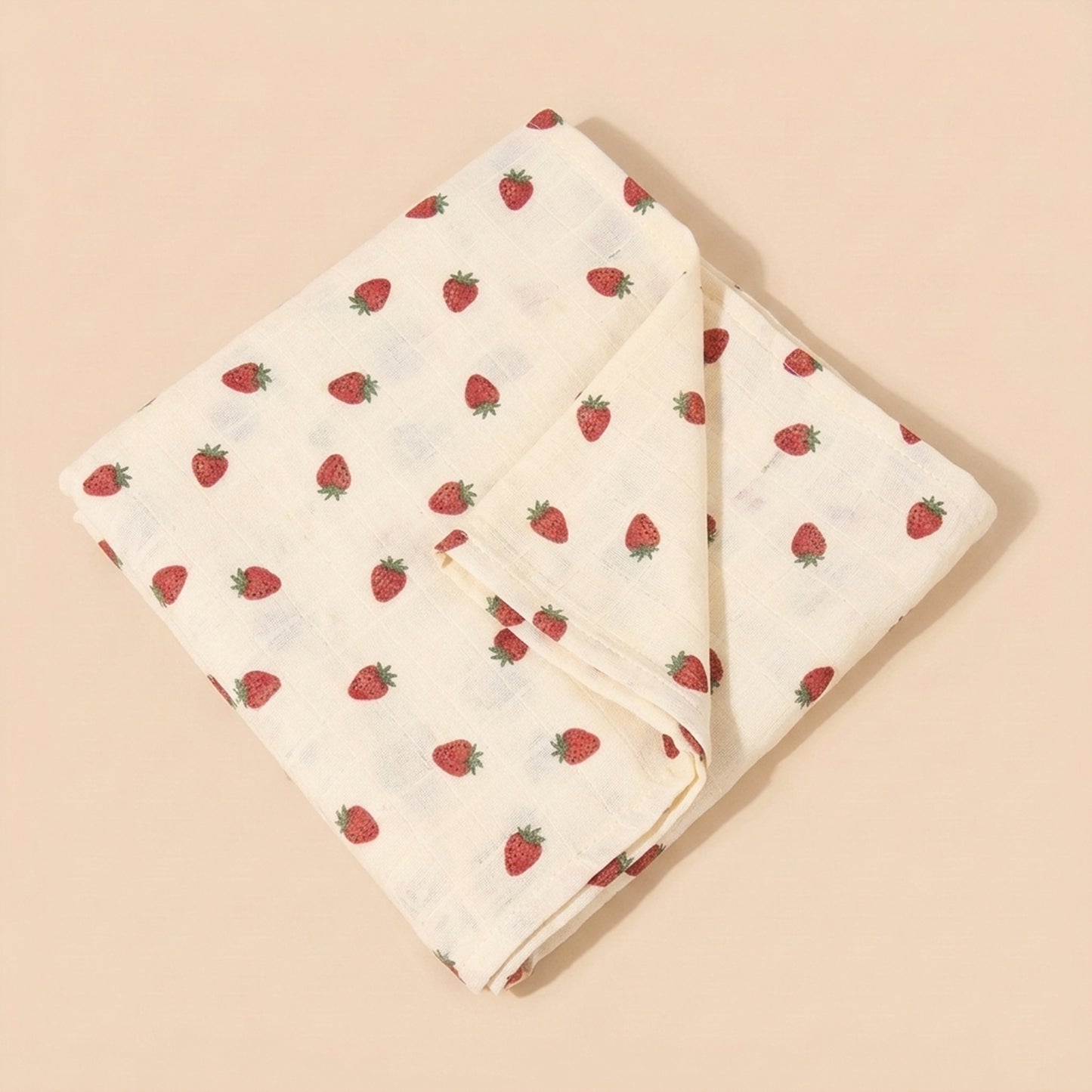 Breathable Muslin Receiving Blanket - Soft Pure Cotton Swaddle - Versatile Infant Bedding & Bath Towel Set