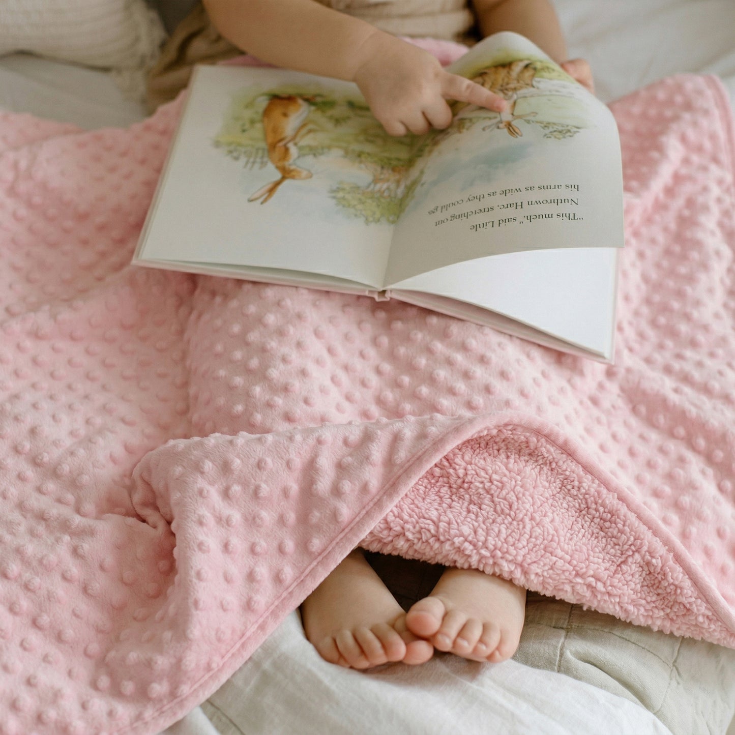 Personalized Baby Blanket & Animal Security Doll Set - Custom Name Stroller Cover - Soft Newborn Gift Set for Baby Showers