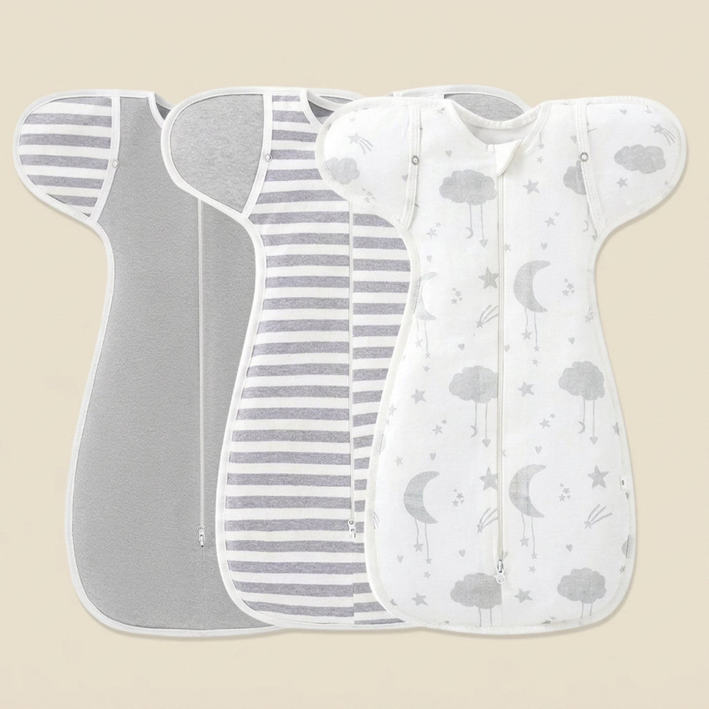 Cozy Newborn Swaddle Sleepsack – Ultra-Soft 100% Cotton for Better Baby Sleep