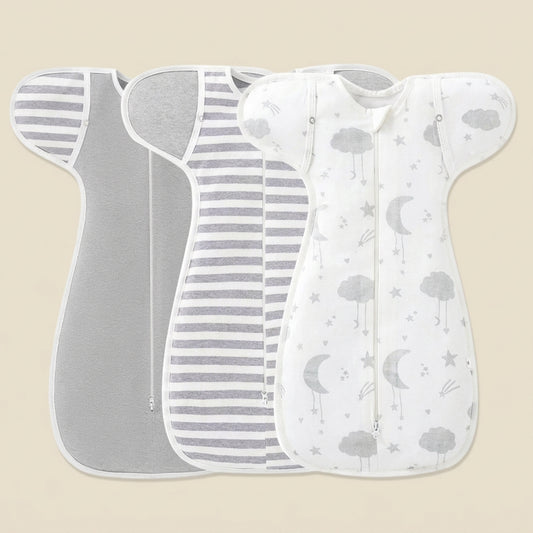 Cozy Newborn Swaddle Sleepsack – Ultra-Soft 100% Cotton for Better Baby Sleep