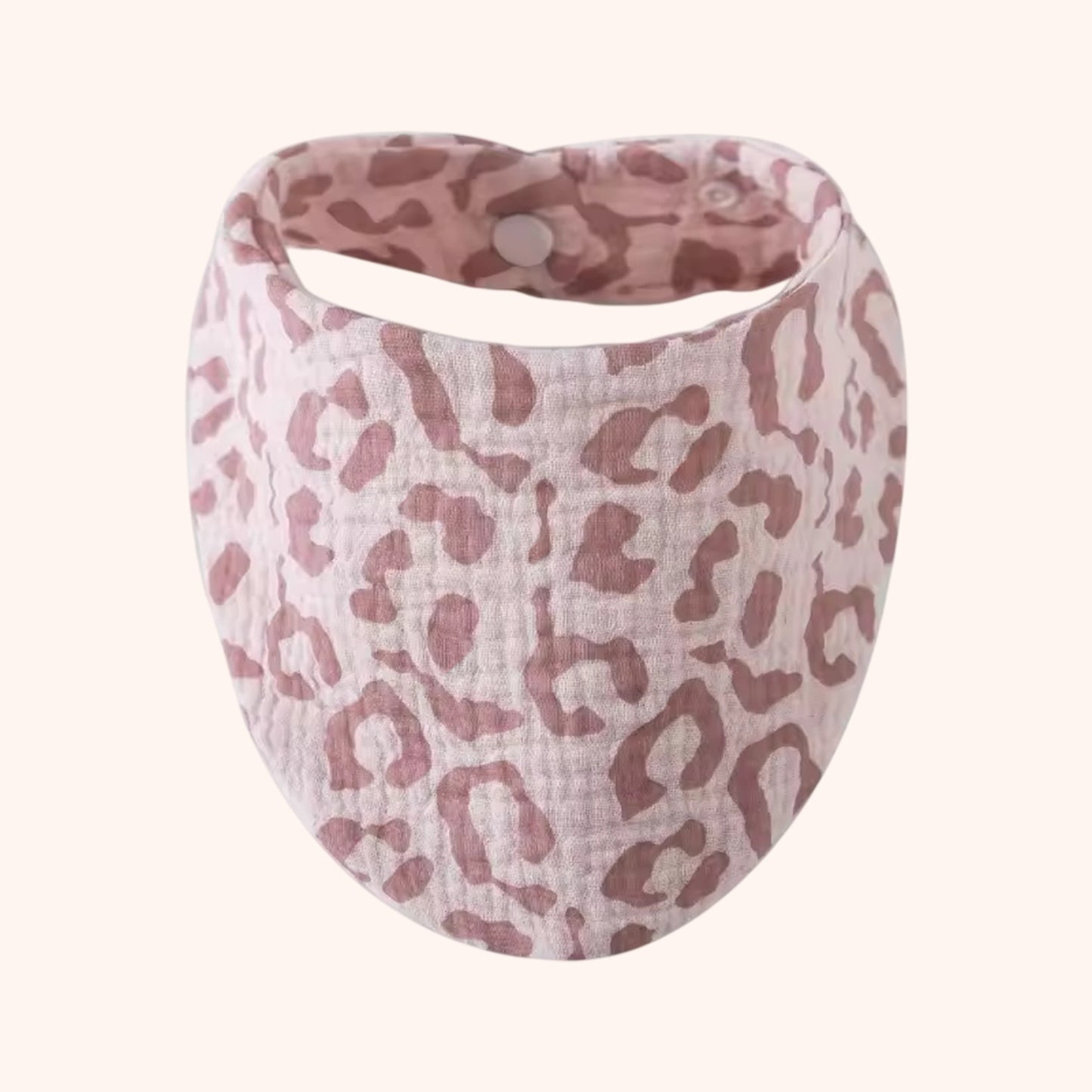 Soft Cotton Baby Bandana Bib - Solid Color Feeding Saliva Towel - Multi-functional Burp Cloth & Scarf for Boys & Girls