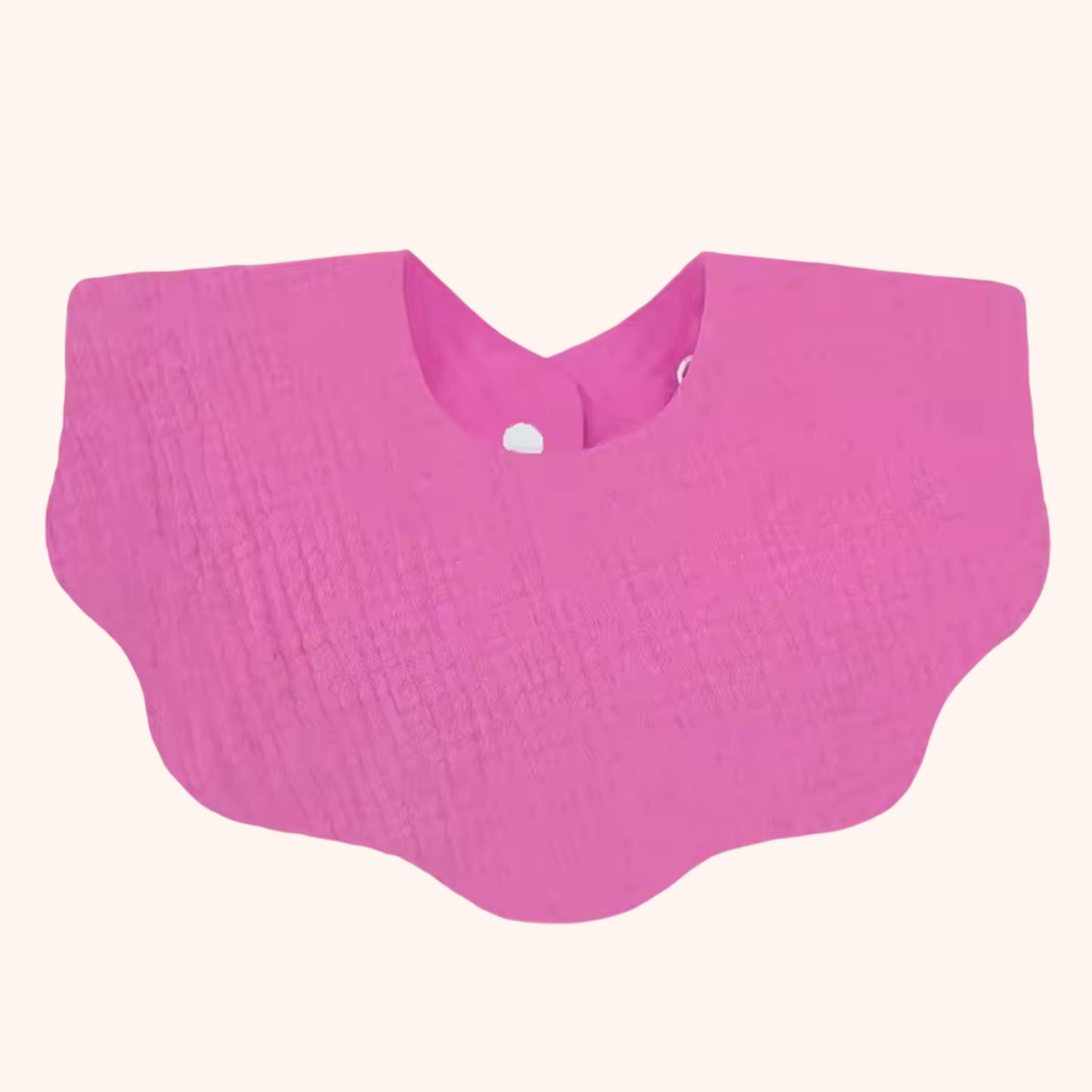Premium Soft Cotton Baby Bib - Solid Color Bandana Scarf - Absorbent Saliva Towel & Burp Cloth for Newborns & Toddlers