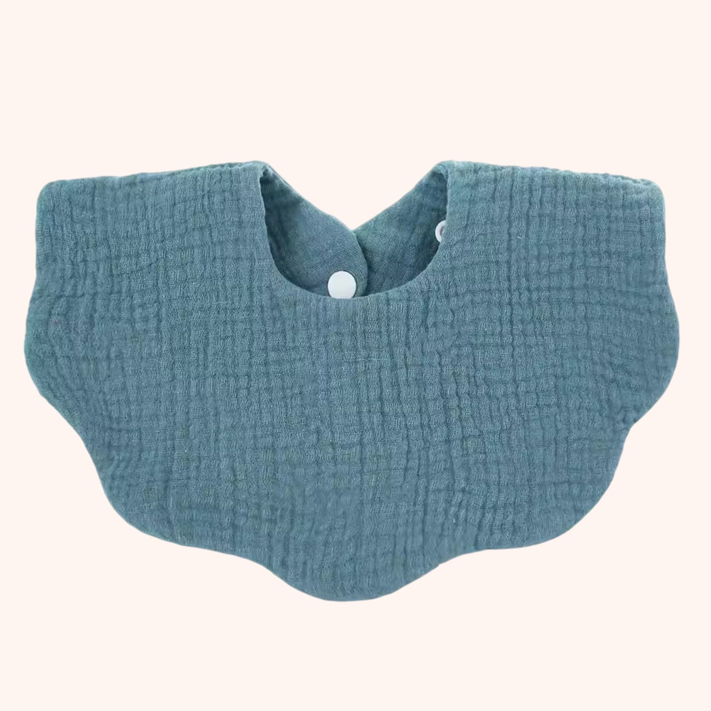 Premium Soft Cotton Baby Bib - Solid Color Bandana Scarf - Absorbent Saliva Towel & Burp Cloth for Newborns & Toddlers