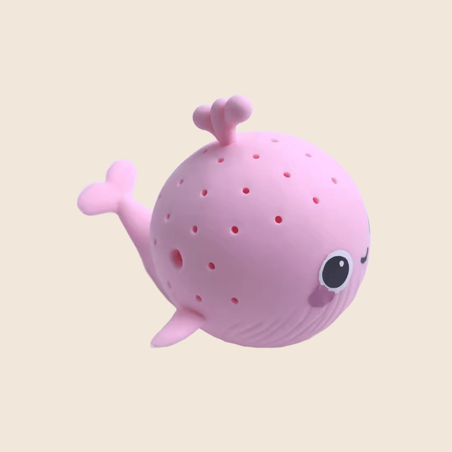 Soft Sponge Whale Bath Toy - Squishy Water Play Accessory - Fun Summer Swimming & Squeezing Toy for Toddlers & Kids