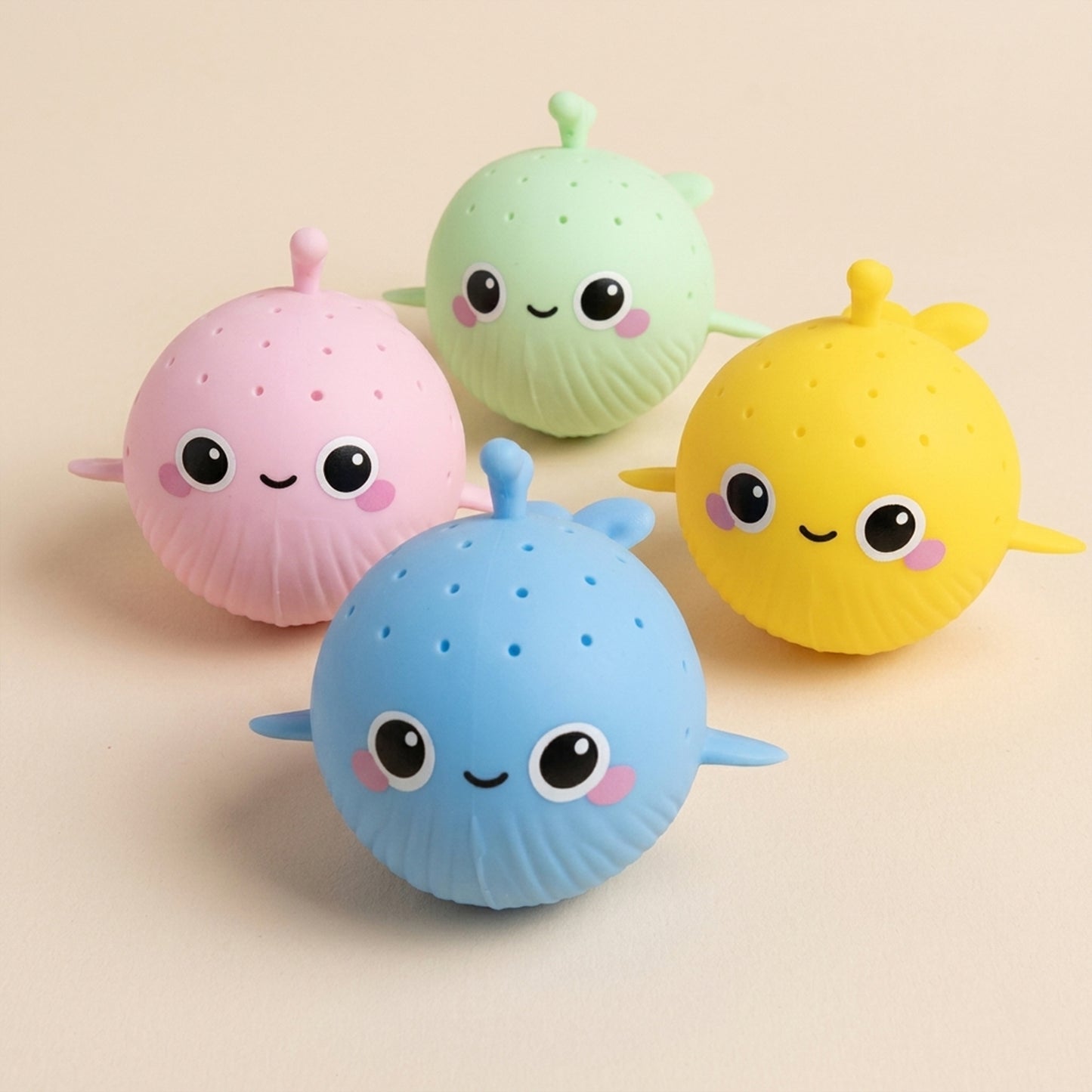 Soft Sponge Whale Bath Toy - Squishy Water Play Accessory - Fun Summer Swimming & Squeezing Toy for Toddlers & Kids