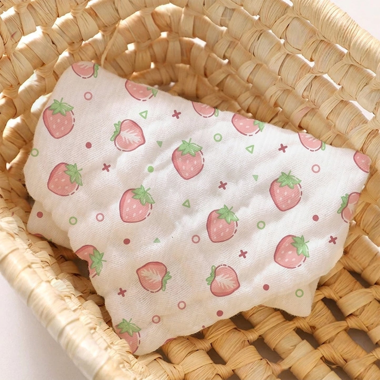 Versatile 6-Layer Cotton Baby Care Towels – Essential Muslin Handkerchiefs for Face Wash, Bath Time, Feeding, and Daily Burp Wipes