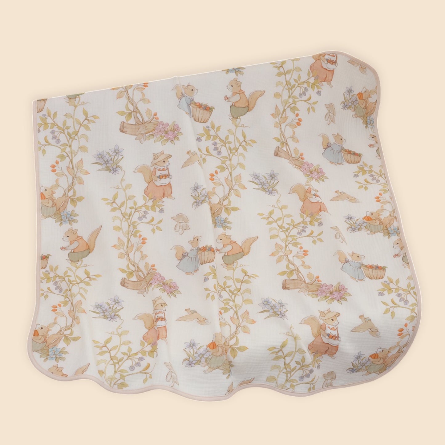 Pure Cotton Gauze Baby Blanket - Class A Soft Bath Towel - High Absorbency Swaddle for Infants & Toddlers