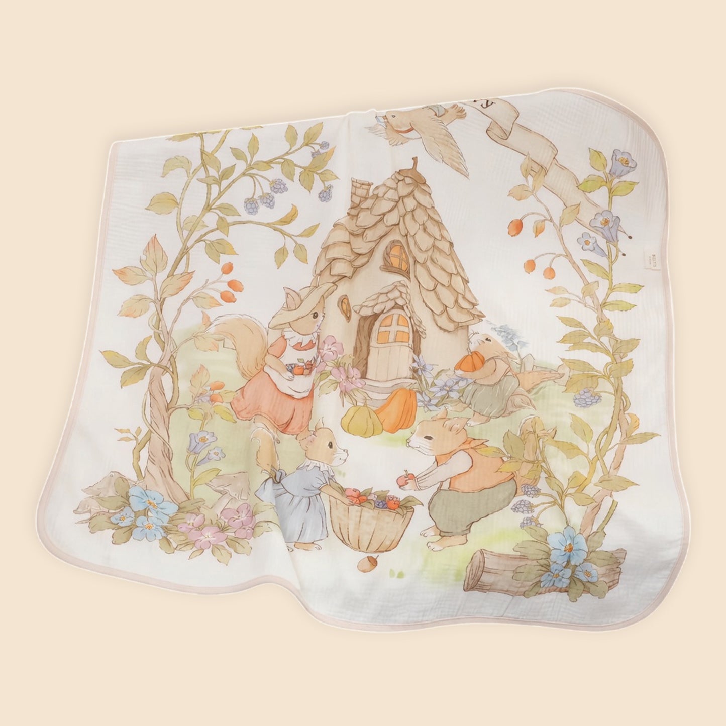 Pure Cotton Gauze Baby Blanket - Class A Soft Bath Towel - High Absorbency Swaddle for Infants & Toddlers