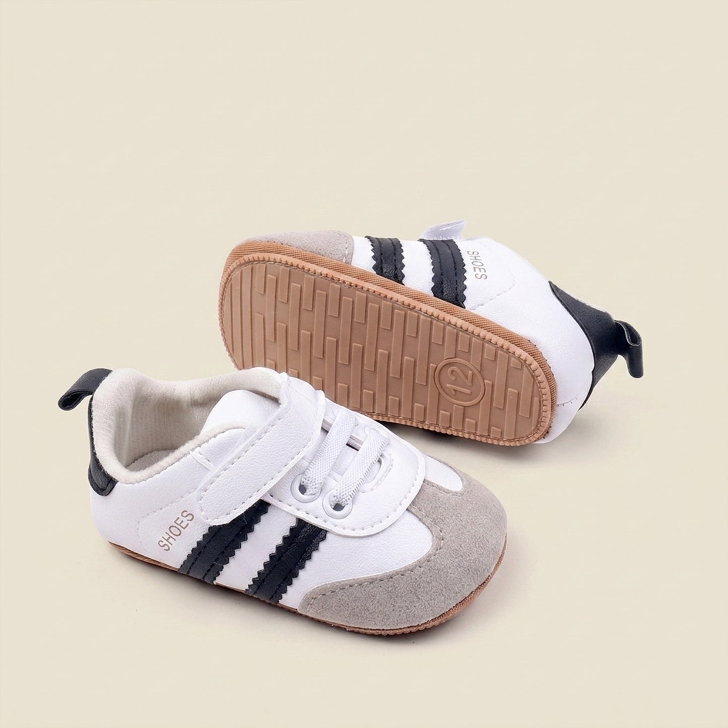 PU Leather Baby First Walkers - Spring & Autumn Indoor & Outdoor Toddler Shoes (0-18M)