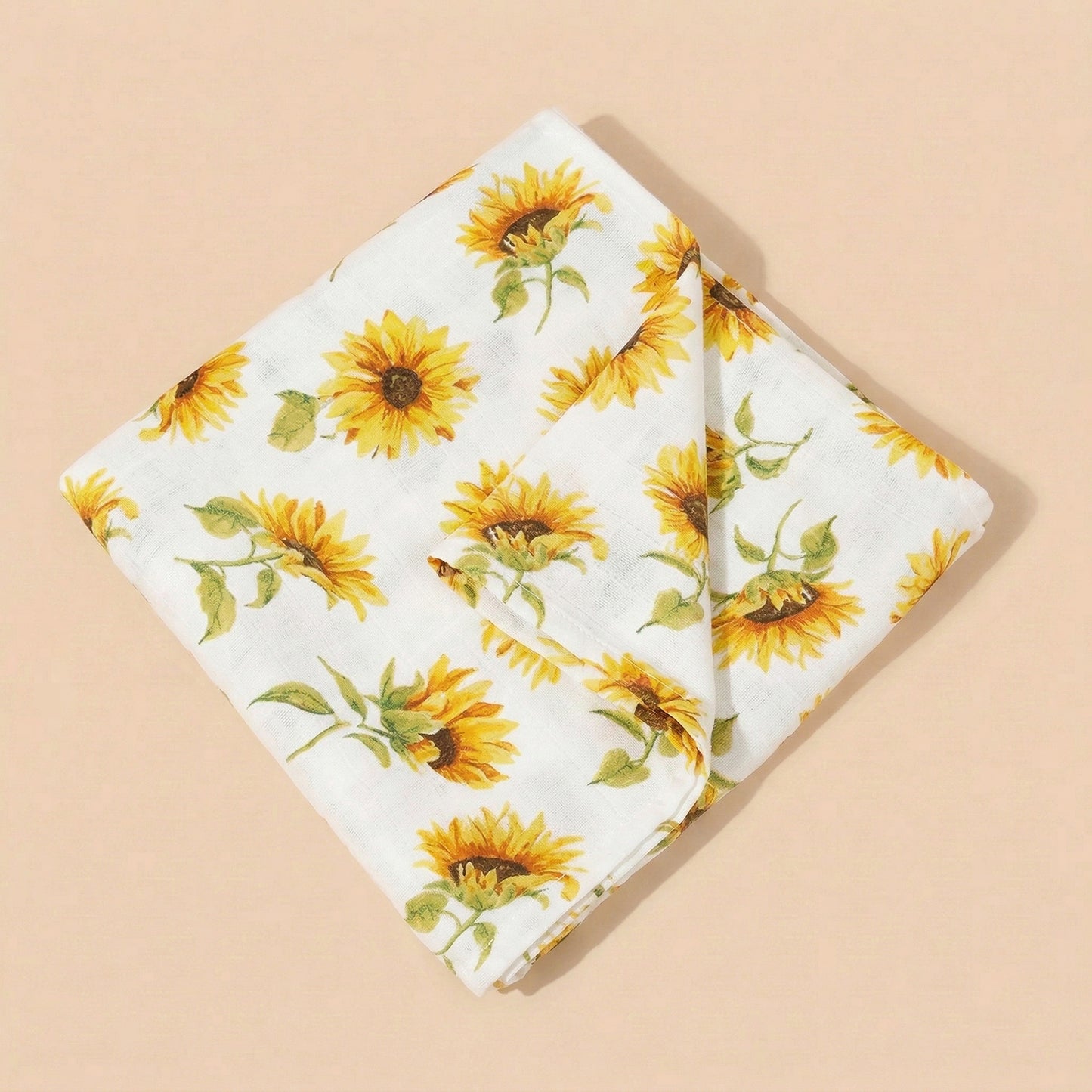 Muslin Cotton Baby Towel - Multi-use Newborn Swaddle & Bath Scarf - Soft Feeding Face Washcloth