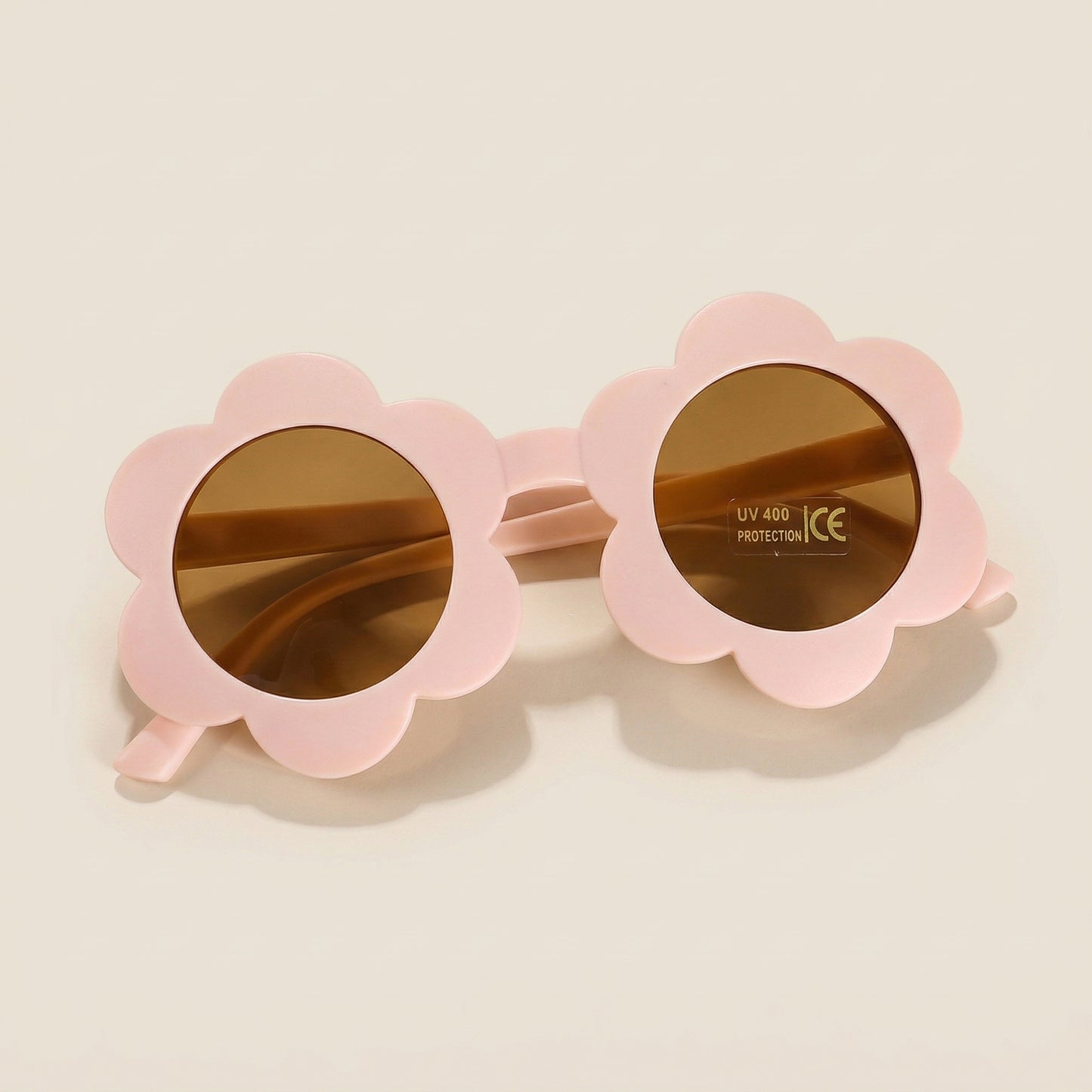 Flower Shape Baby Sunglasses - UV400 Protective Round Sun Glasses - Cute Outdoor Eyewear for Toddlers & Kids