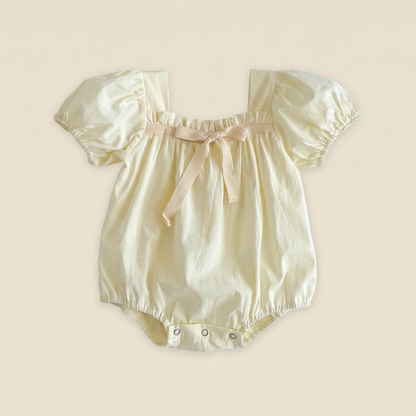 Short Sleeve Floral Baby Romper - 100% Cotton Summer Sunsuit - Casual Newborn Jumpsuit 0-24M