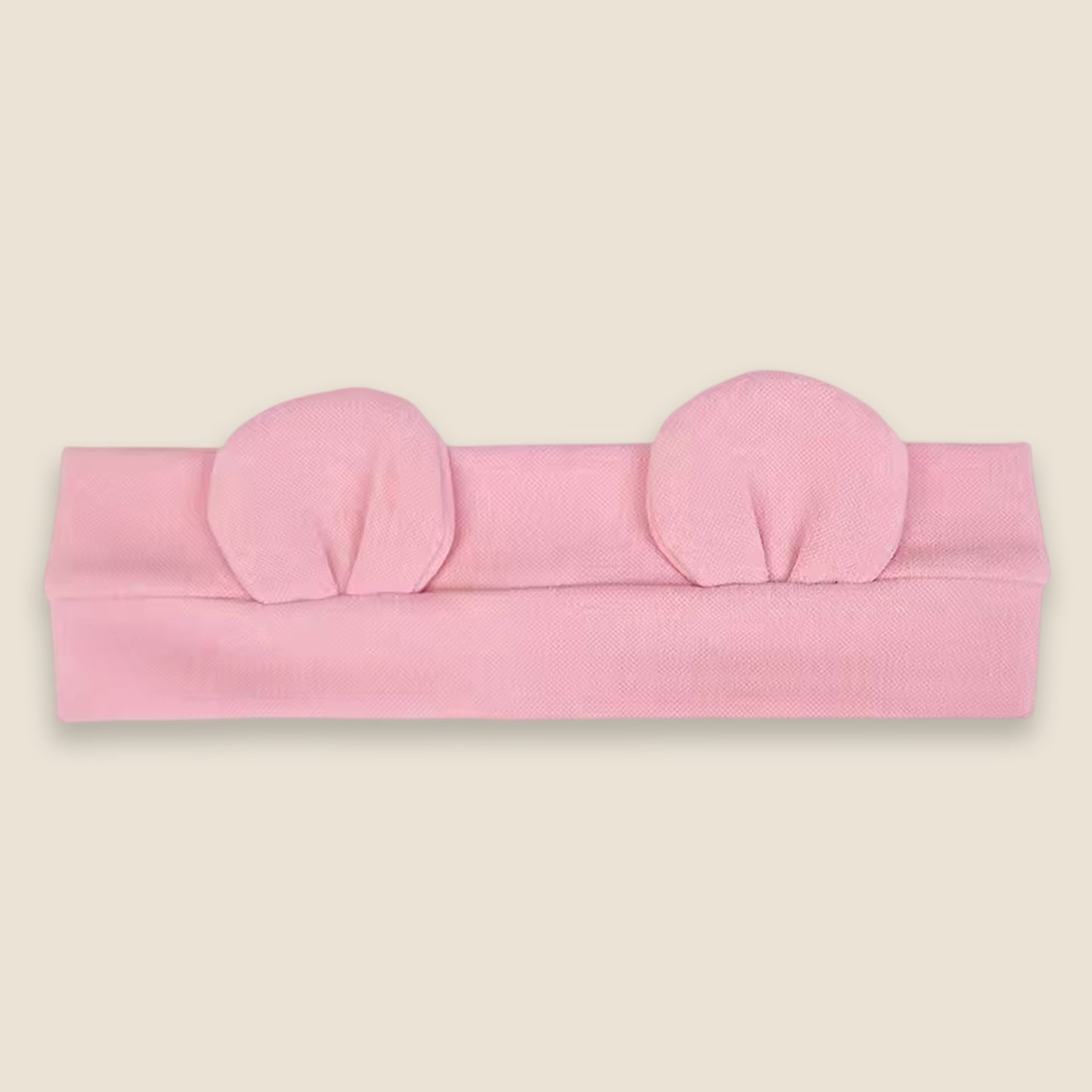 Cute Bear Ear Baby Headband - Soft Elastic Korean Turban - Newborn Infant Fall Winter Headwear for Boys & Girls