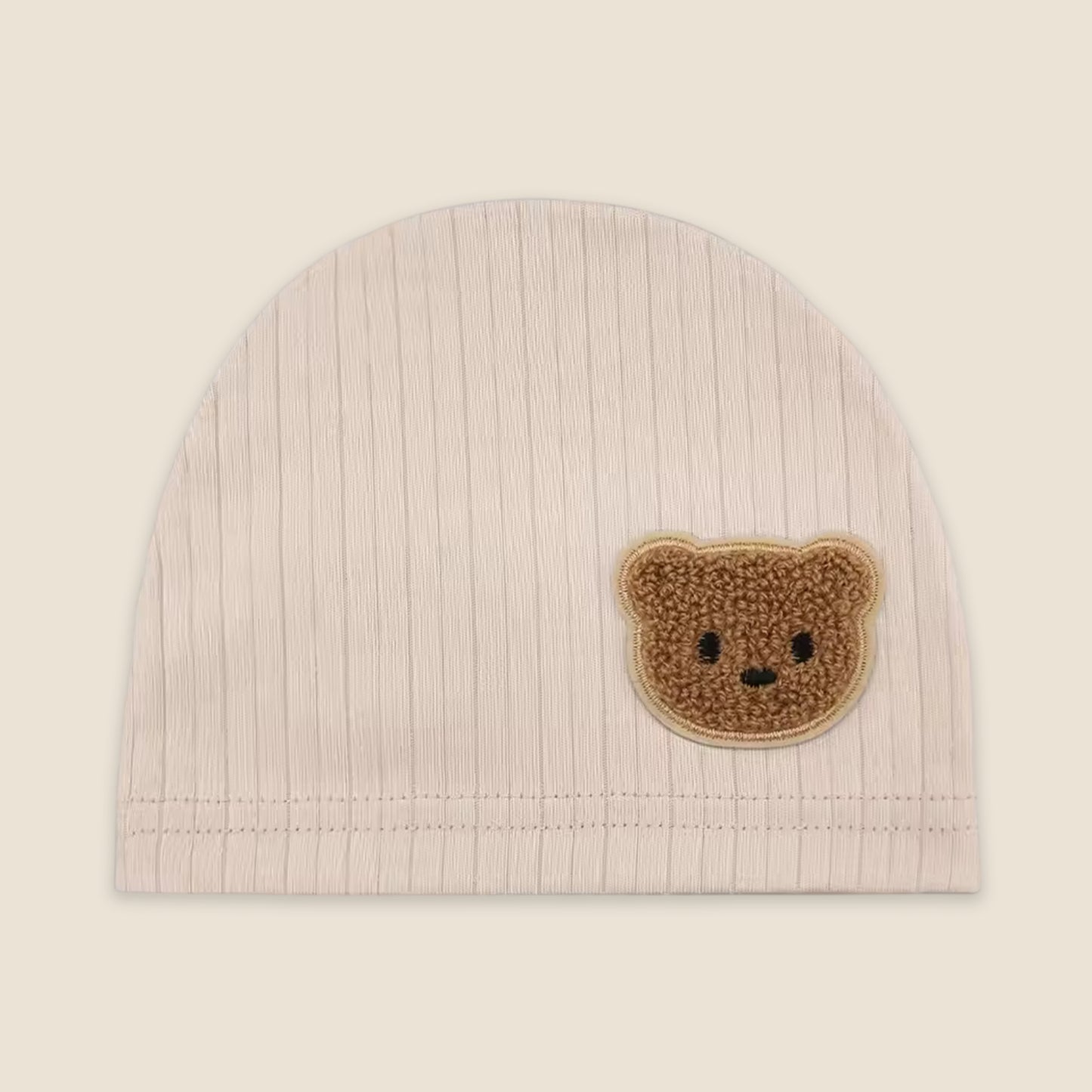 Newborn 95% Cotton Turban Hat - Safe Fetal Hospital Cap - Soft Spring Autumn Beanie for Baby Boys & Girls 0-6M