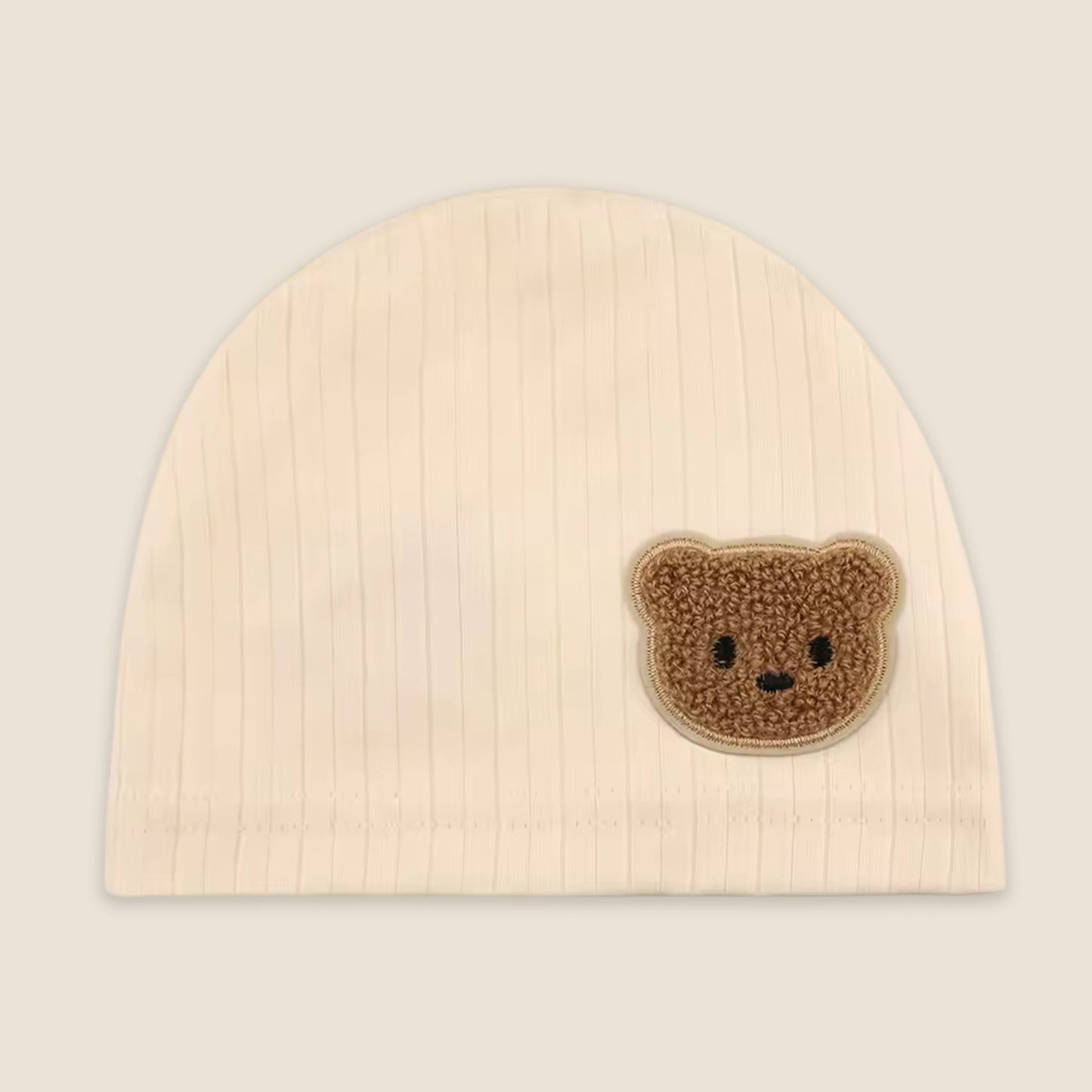 Newborn 95% Cotton Turban Hat - Safe Fetal Hospital Cap - Soft Spring Autumn Beanie for Baby Boys & Girls 0-6M