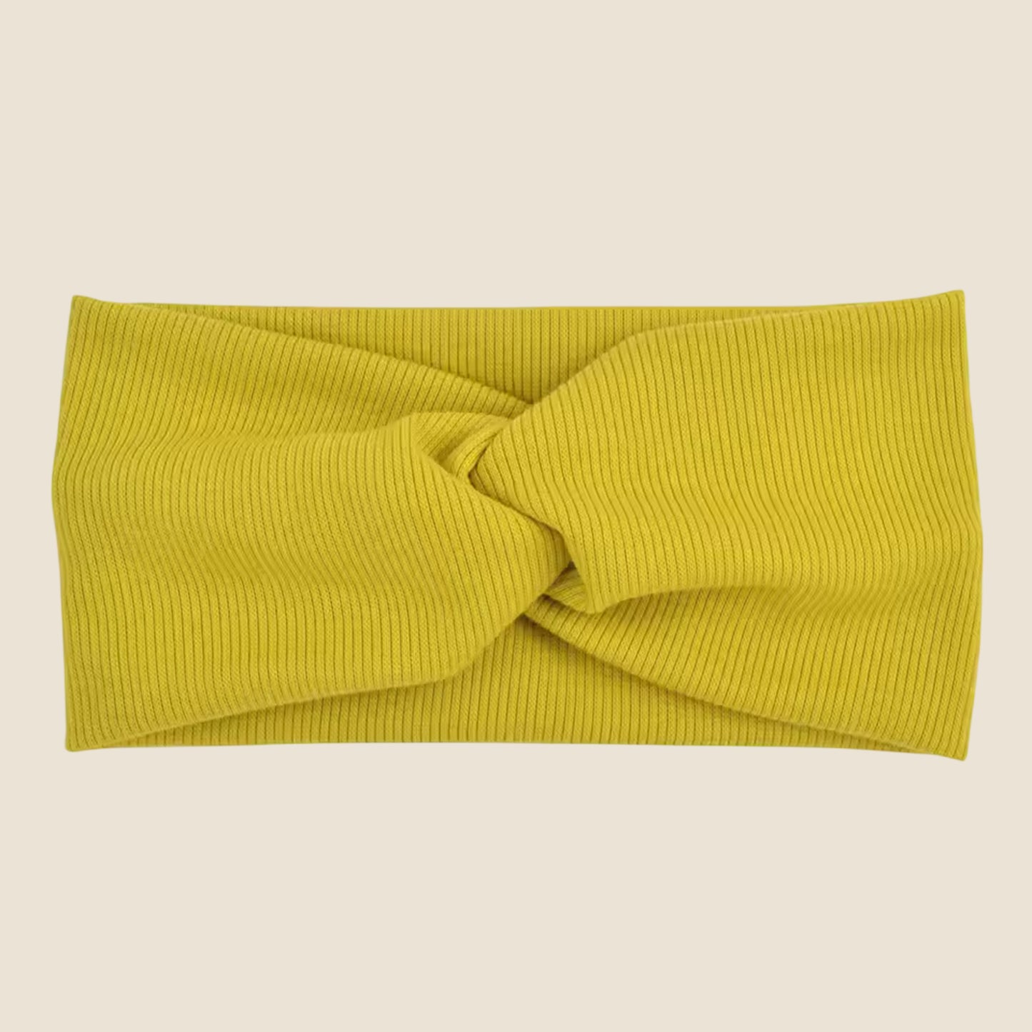 Solid Twisted Knotted Headband - Super Soft Large Bandage Turban - Versatile Yoga Sport Hair Accessories for Kids & Adults