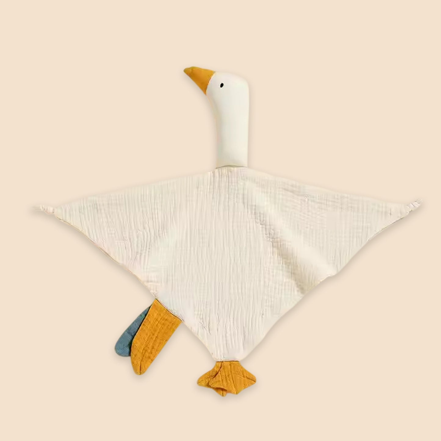 Cotton Swan Baby Soothe Towel - Cartoon Sleeping Doll & Comforter Blanket - Soft Newborn Saliva Towel & Sleep Toy