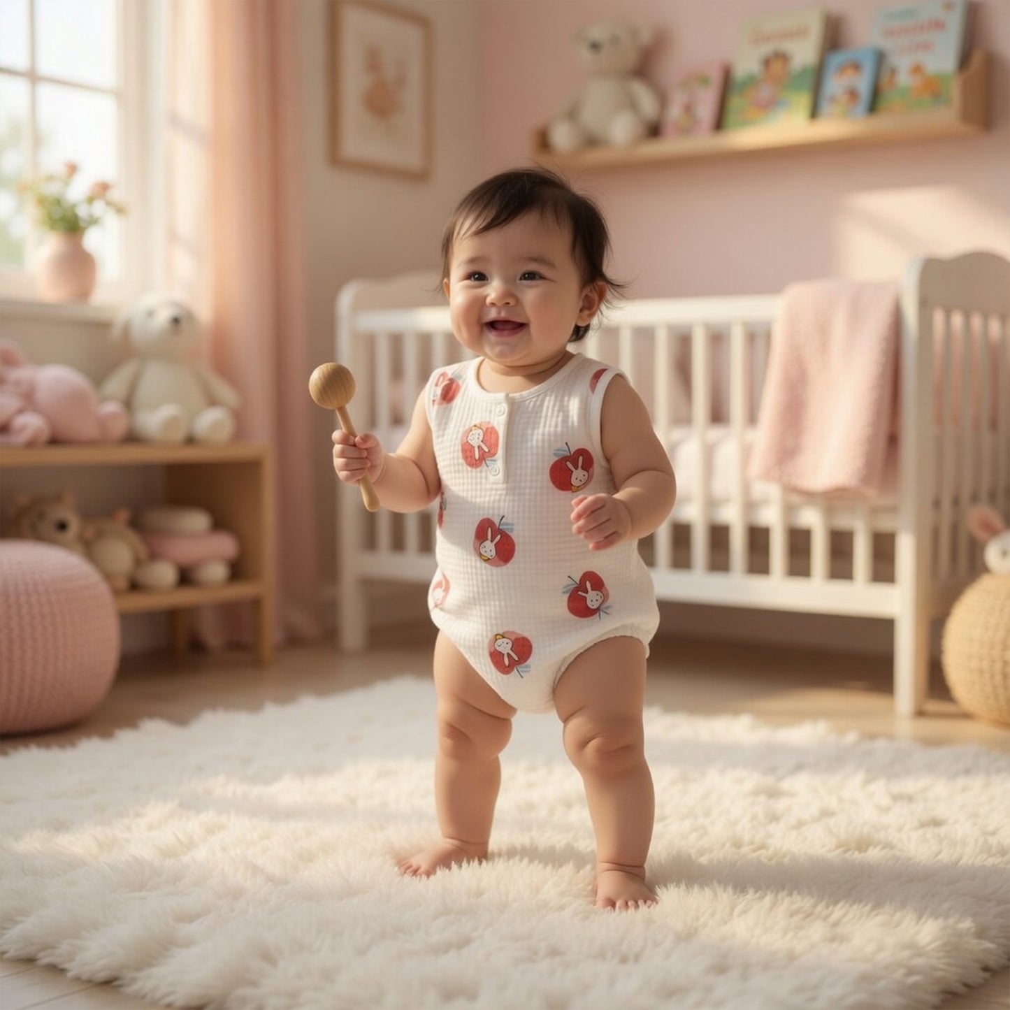 2026 New Summer Baby Sleeveless Bodysuit - 100% Soft Cotton Newborn Jumpsuit - Breathable Infant Outfits for Boys & Girls