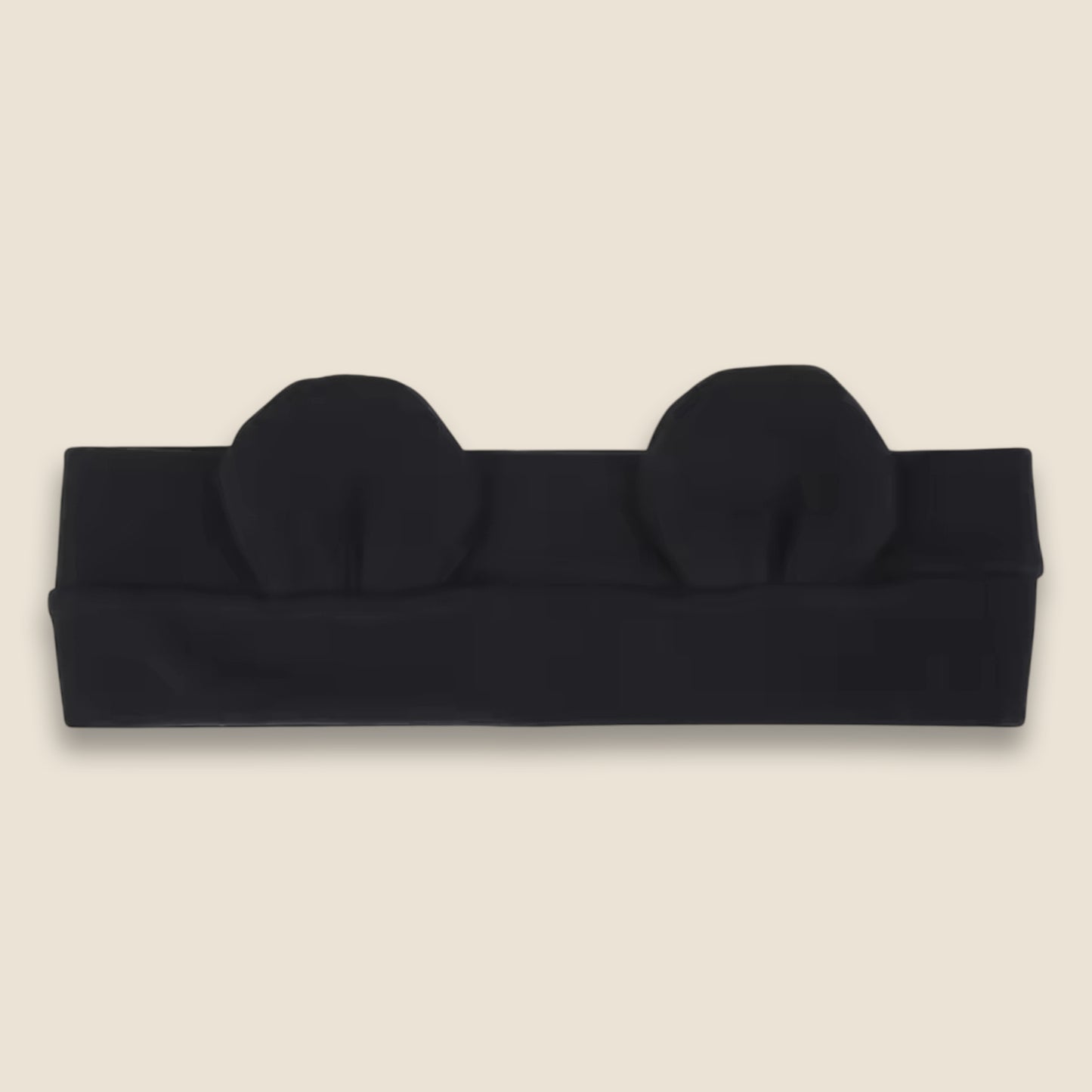 Cute Bear Ear Baby Headband - Soft Elastic Korean Turban - Newborn Infant Fall Winter Headwear for Boys & Girls
