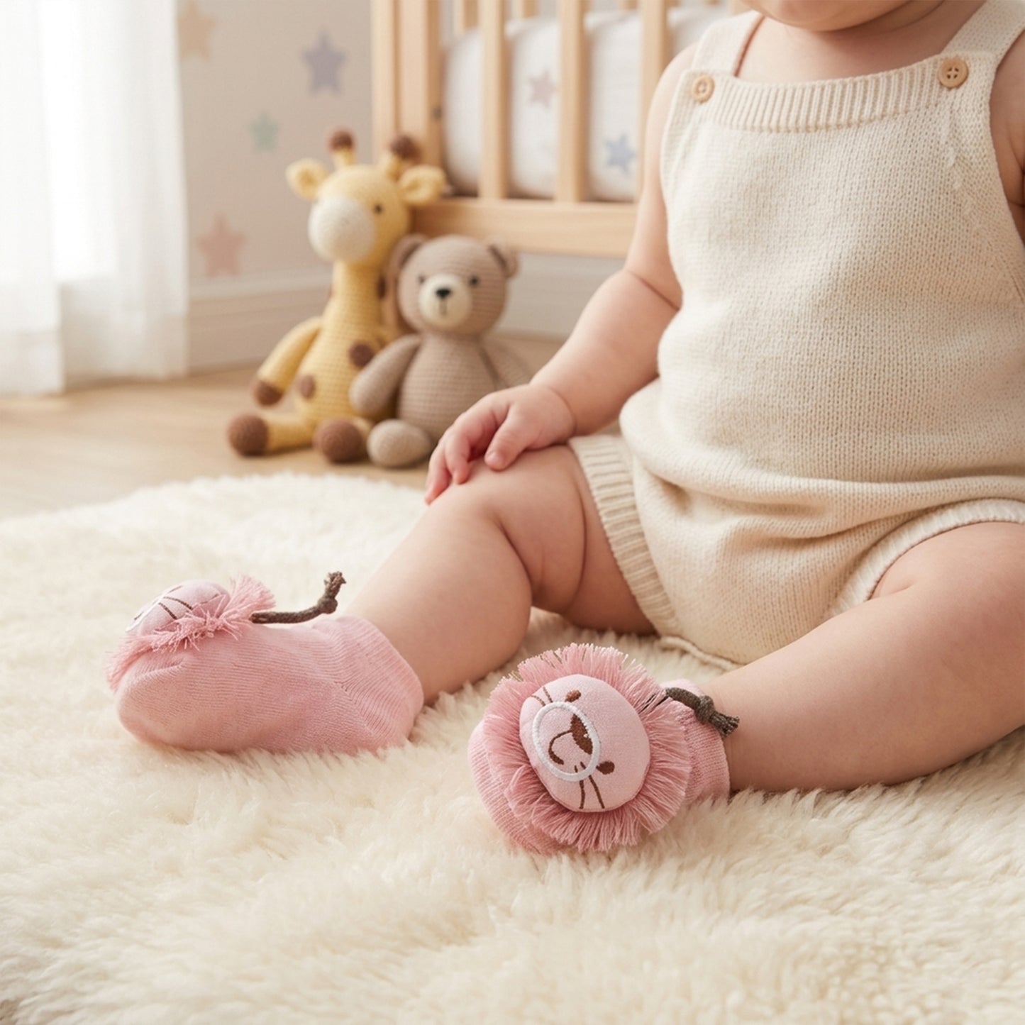 15-Color Cute Anti-Skid Floor Baby Socks - Non-Slip Animal Patterns for Newborns & Toddlers