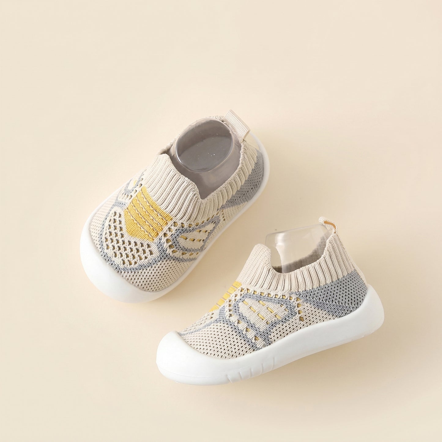Infant Mesh Crib Shoes with Soft Bottom - Lightweight Non-Slip Slippers for Boys & Girls