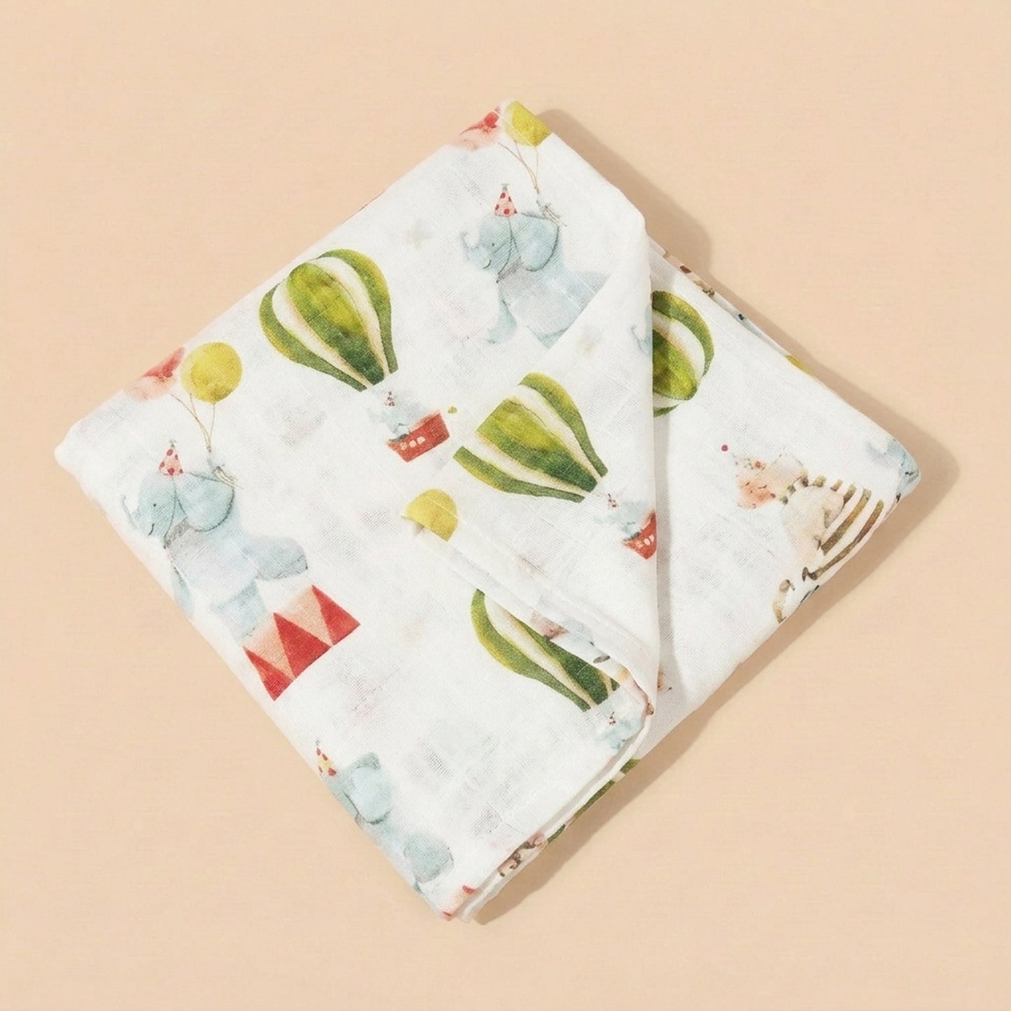 Muslin Cotton Baby Towel - Multi-use Newborn Swaddle & Bath Scarf - Soft Feeding Face Washcloth