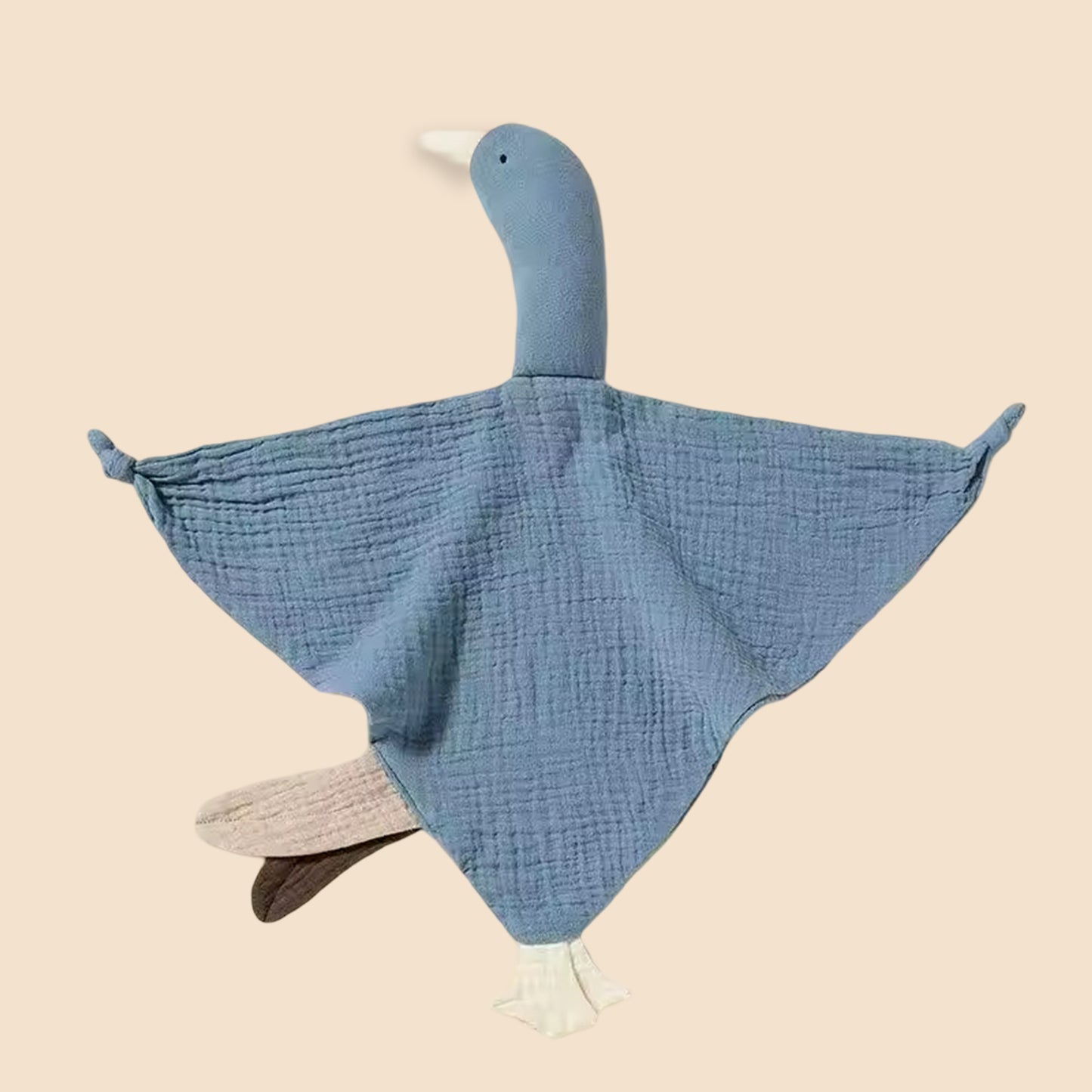 Cotton Swan Baby Soothe Towel - Cartoon Sleeping Doll & Comforter Blanket - Soft Newborn Saliva Towel & Sleep Toy