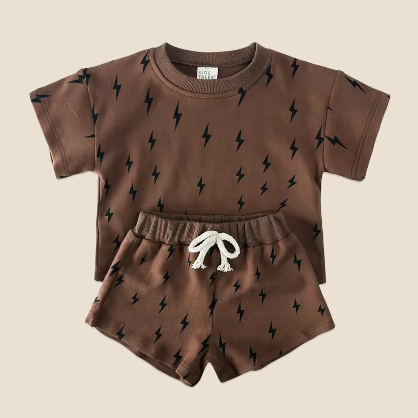 100% Cotton Kids Summer Clothing Set - Unisex Short Sleeve T-Shirt & Shorts Suit - Casual Baby Outfits for 1-8 Years